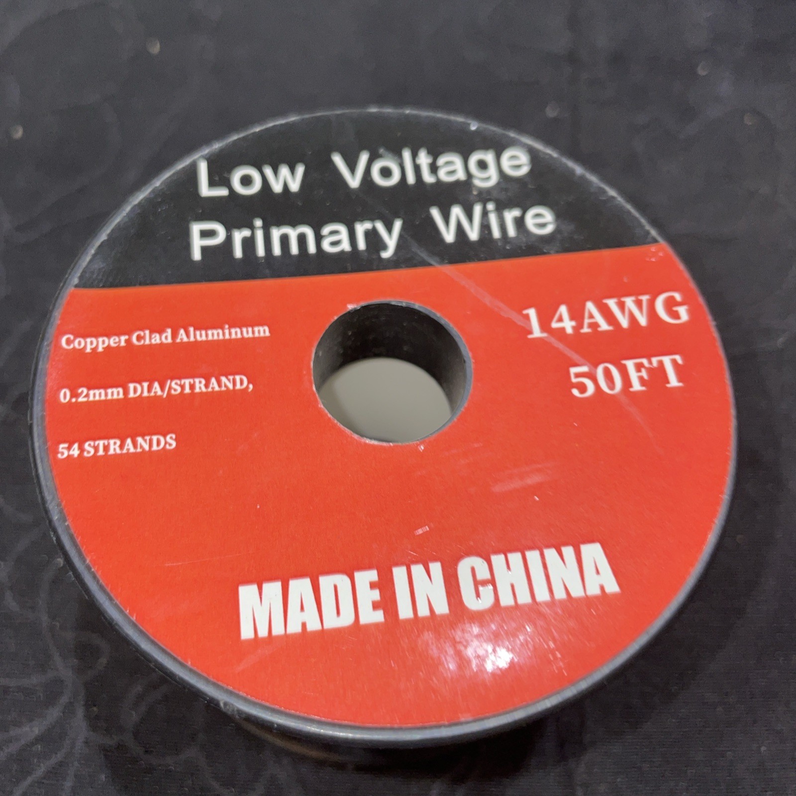 Low Voltage Primary Wire 14AWG 50FT Orange