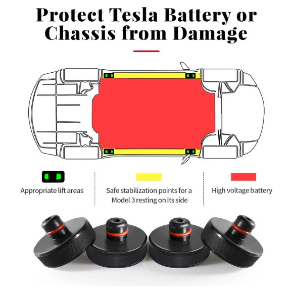 Lifting Jack Pad for Tesla Model 3/S/X/Y