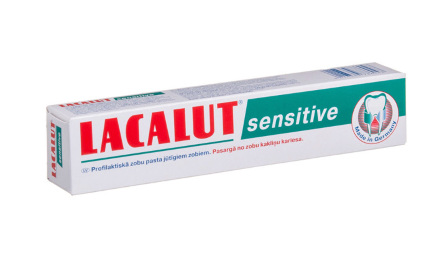3 x LACALUT SENSITIVE toothpaste 75ml/2.5 oz