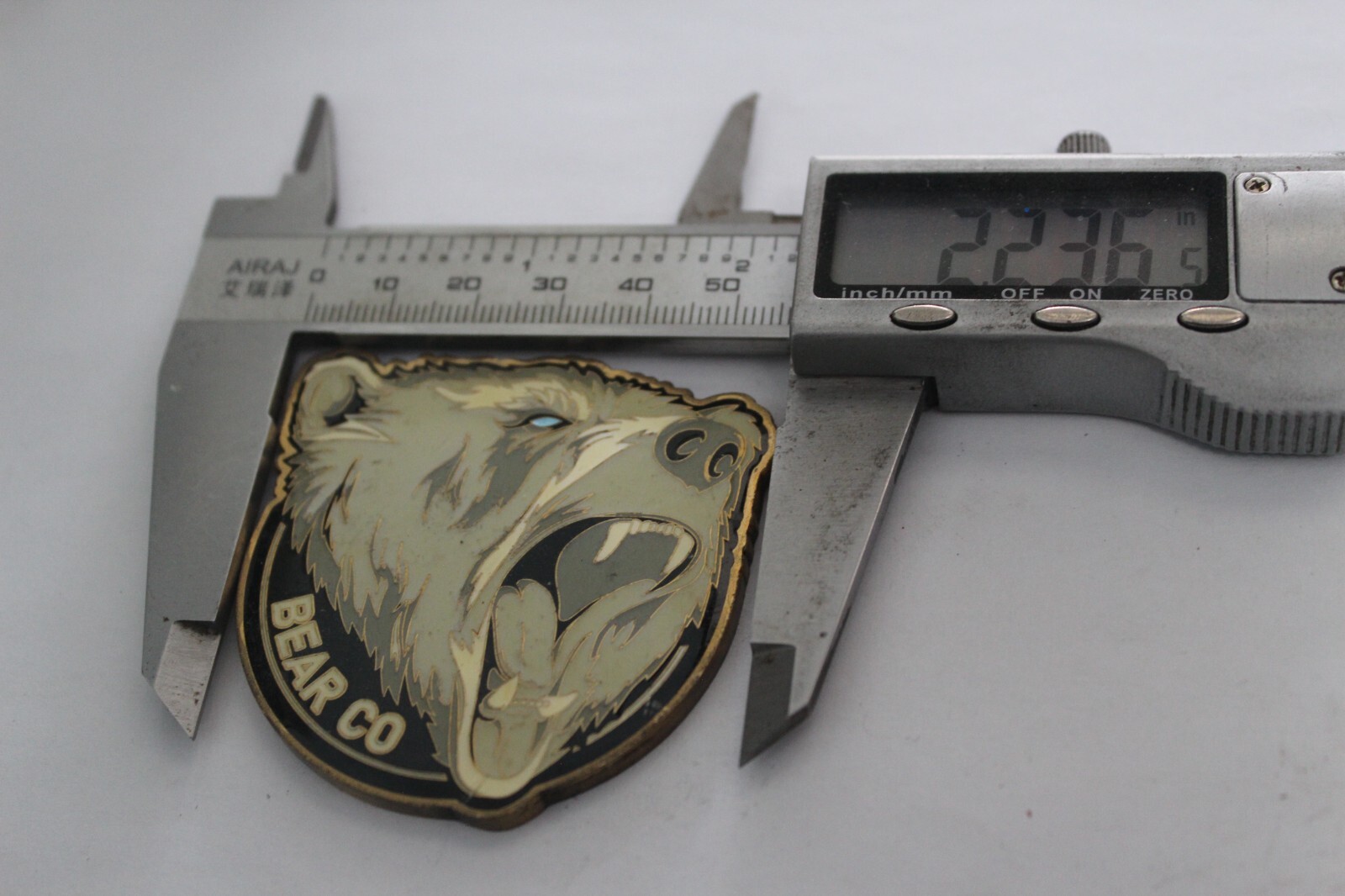 US Mountain Ranger Patriots Challenge Coin