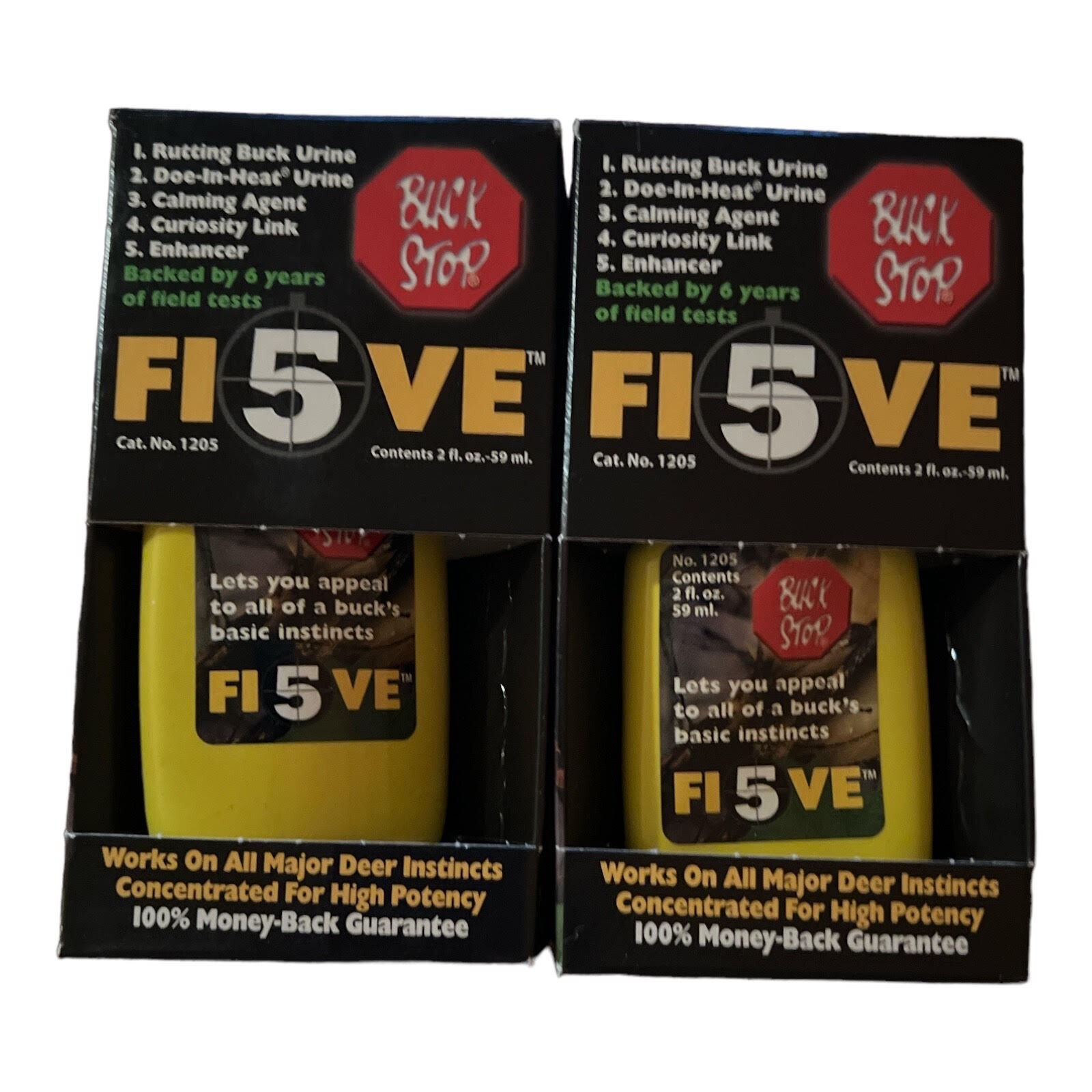 Two Pack Buck Stop Premium Five-New in Package-#5004