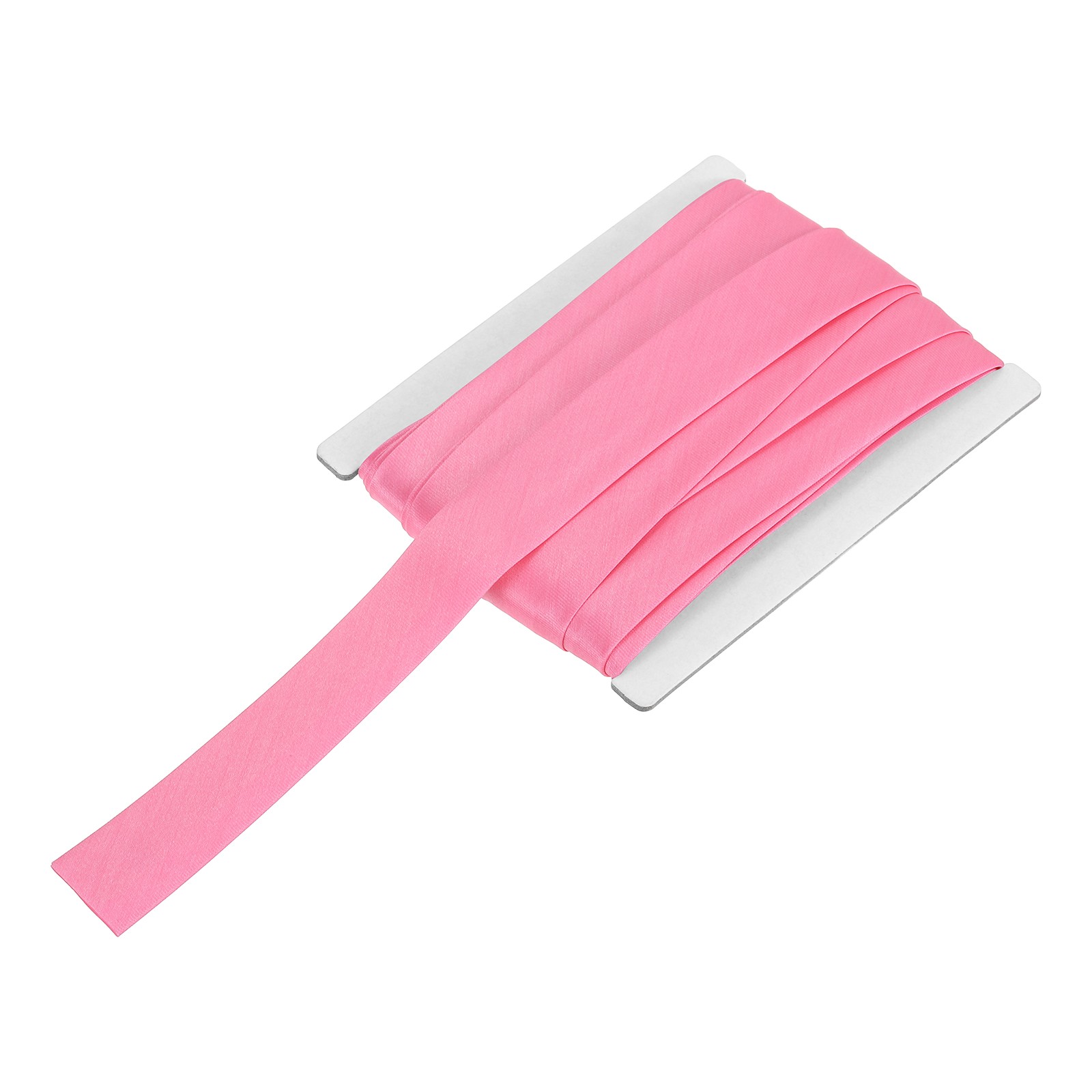 Double Fold Bias Tape 3/4 Inch x 6 Yards Satin Pre-fold Tape Pink