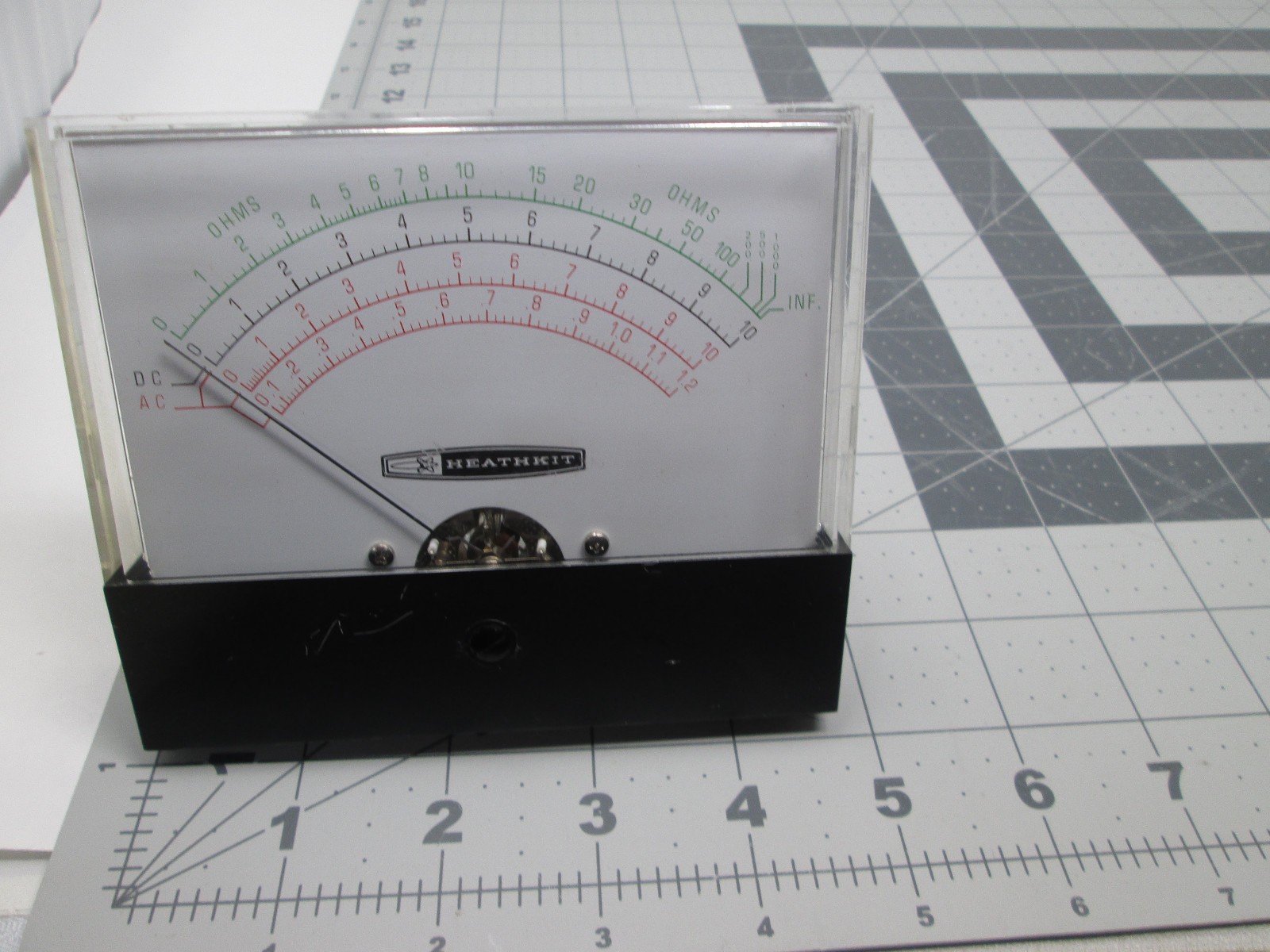 Heathkit IM-17 F.S.= 200uA  REPLACEMENT Meter