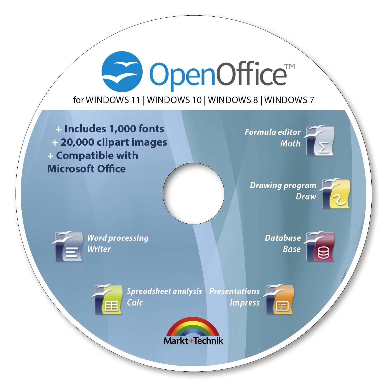 Office Suite 2026 Edition CD DVD 100% compatible with Microsoft® Word® and...