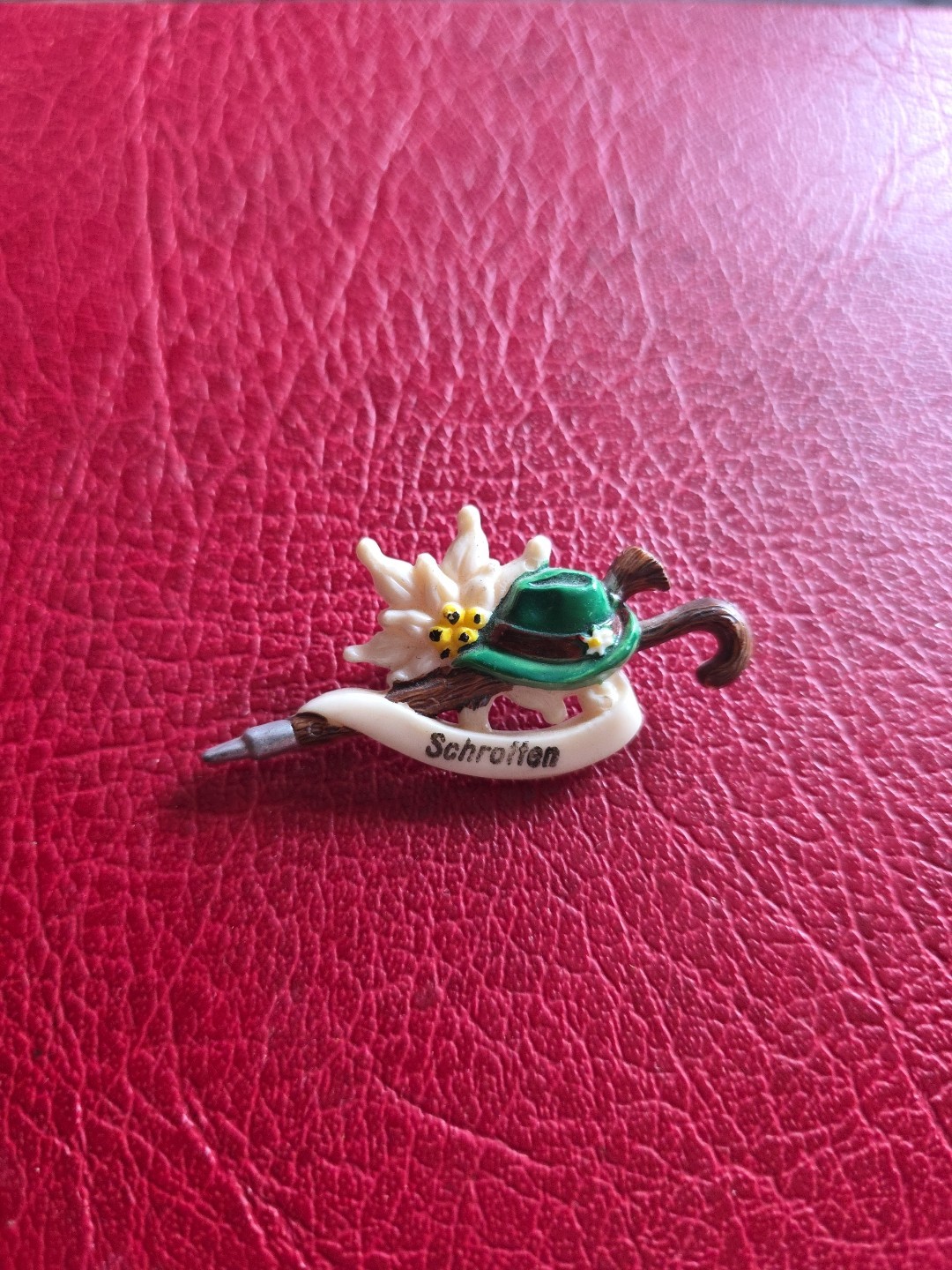 Vintage Pin Hatpin Walking Pin Brooch Scrap