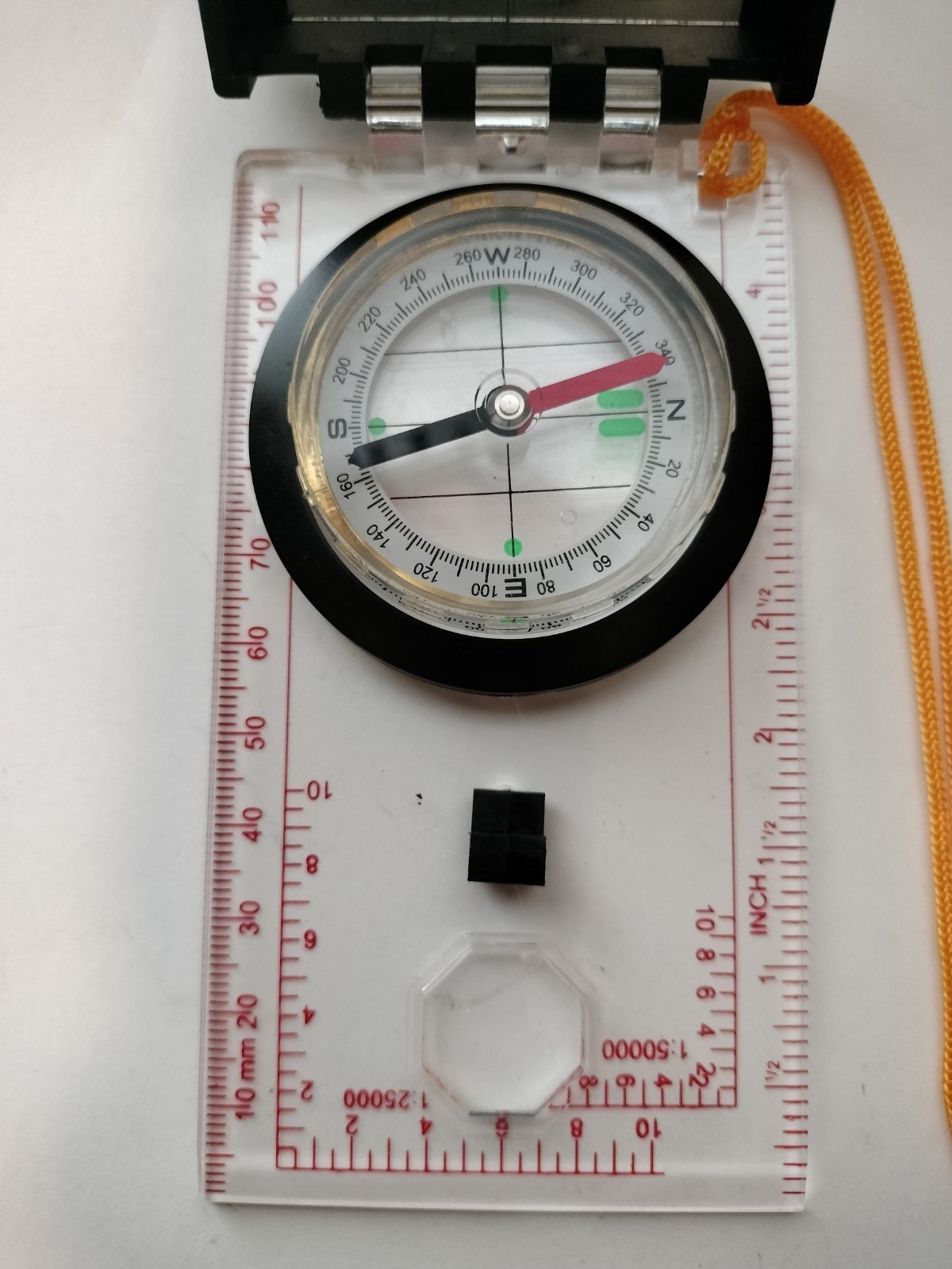 Orienteering Map Compass with Sighting Mirror