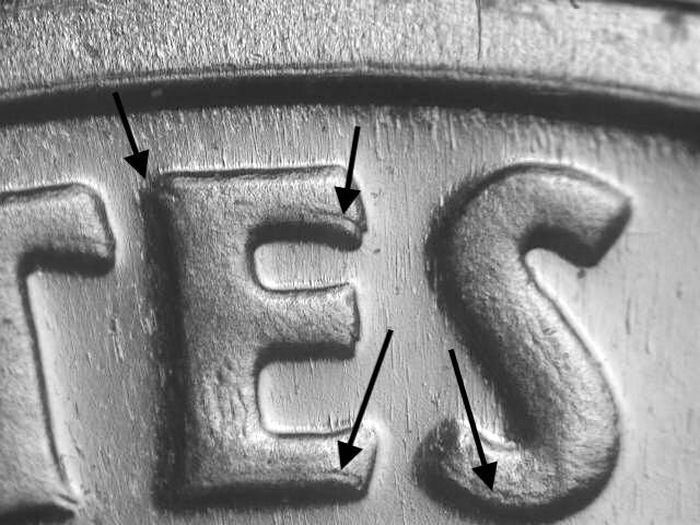 1963 DDR-???  Very Nice Doubled Die Reverse Silver Roosevelt Dime~GEM Proof #10B