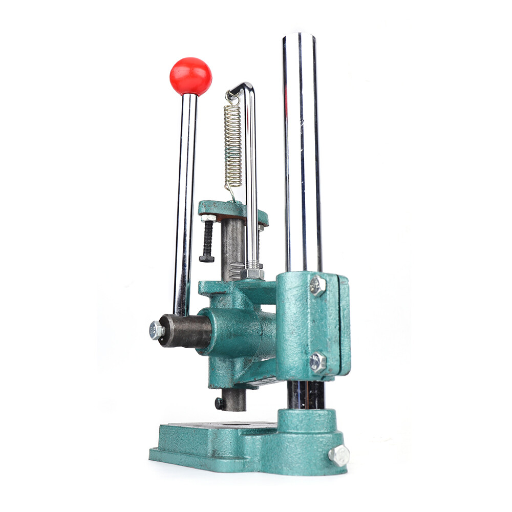 Leather Hole Puncher Hand Punch Machine Manual Embossing Imprinting Press Tool