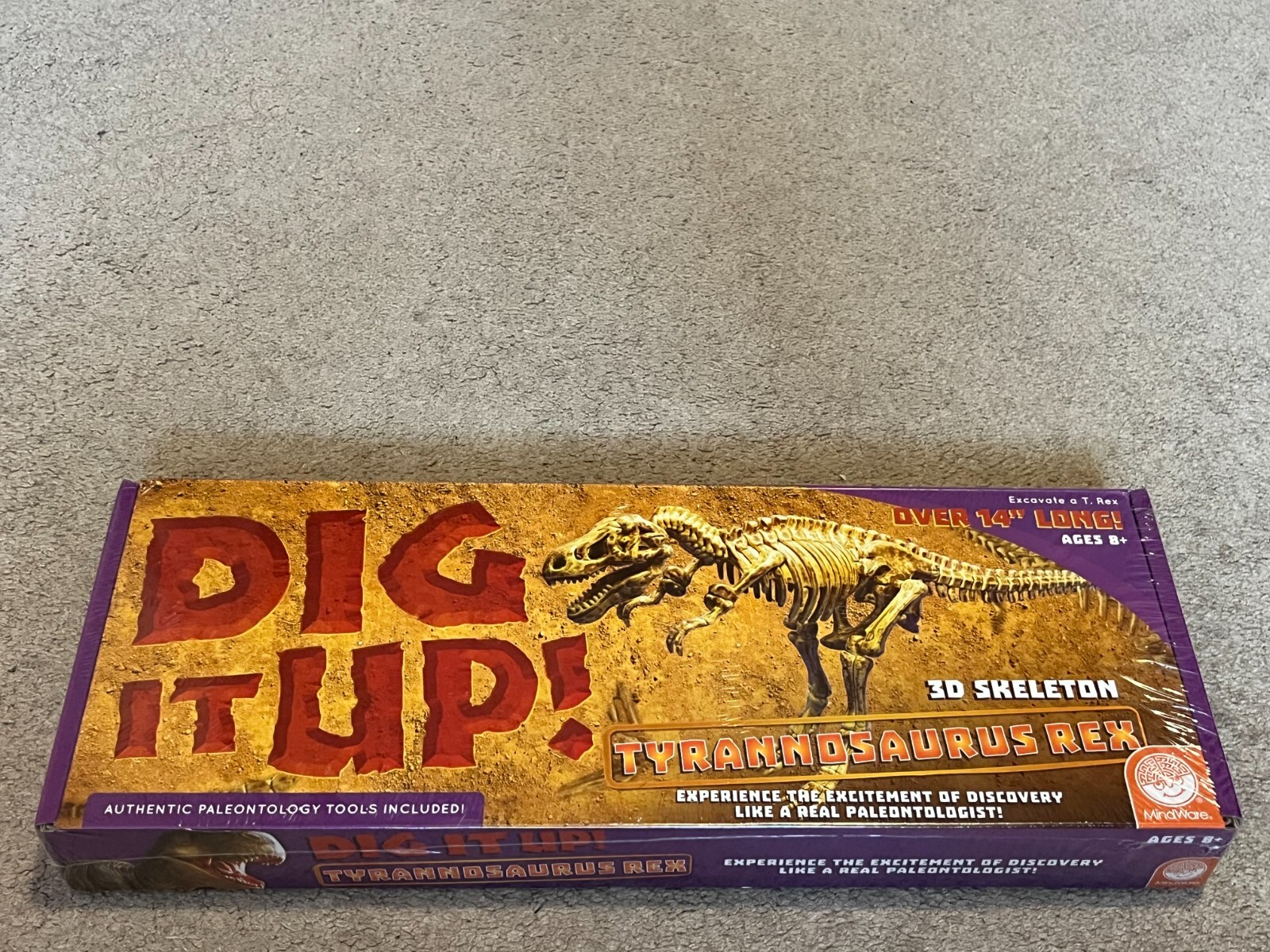 Dig It Up! Tyrannosaurus Rex 3D Skeleton Kit by Mindware Over 14" Long! New NIB