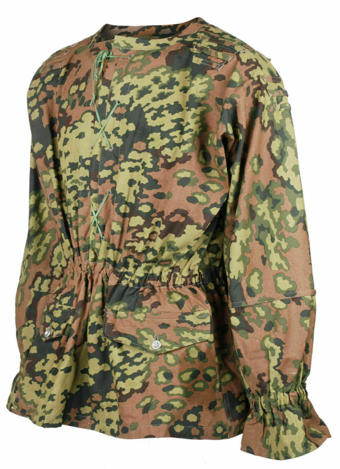 WW2 WWII German Elite M42 Oak Leaf Reversible Camouflage Smock Size M