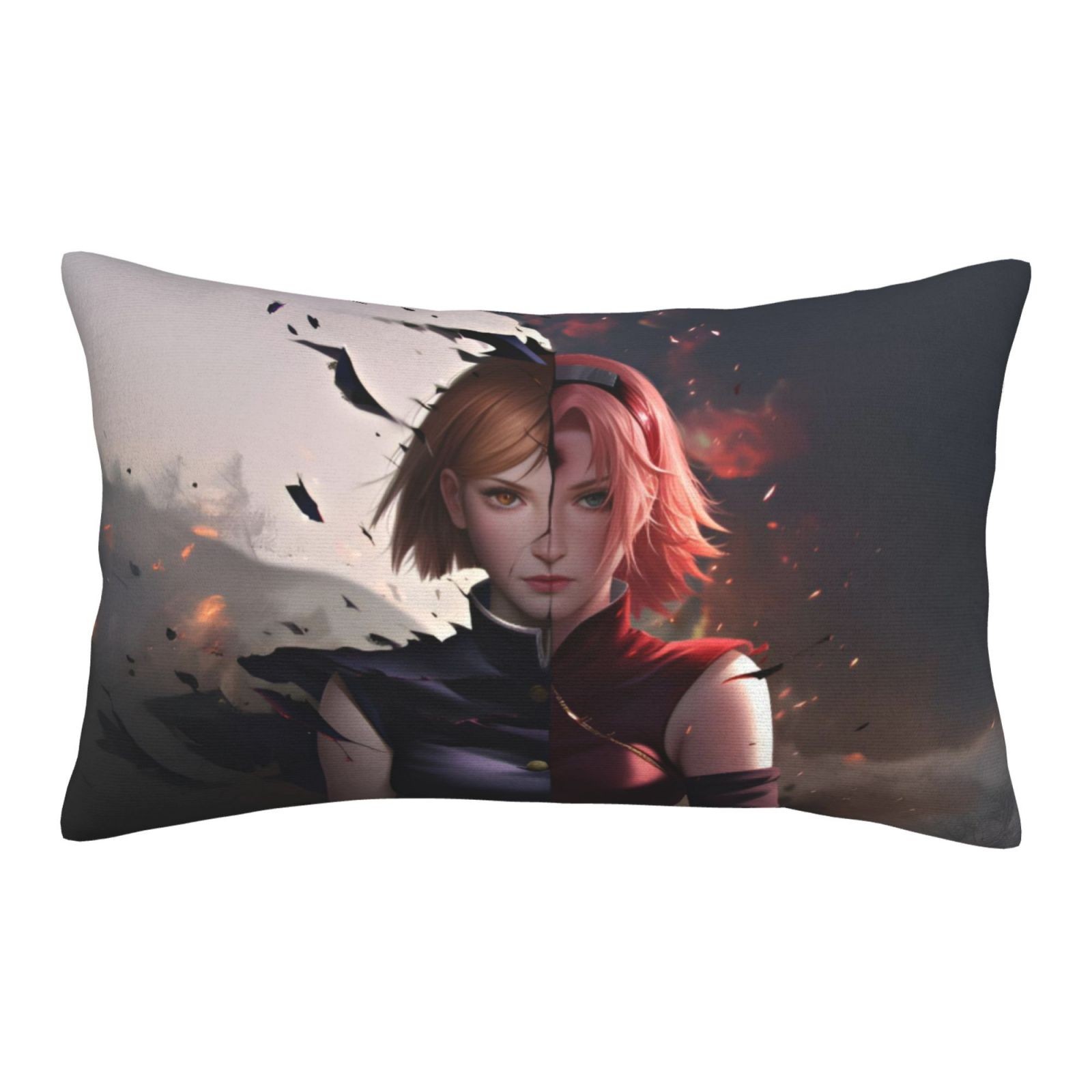 Jujutsu Kaisen Kids Cartoon Pillowcase for Hair Skin Pillow Case With Zip Gift