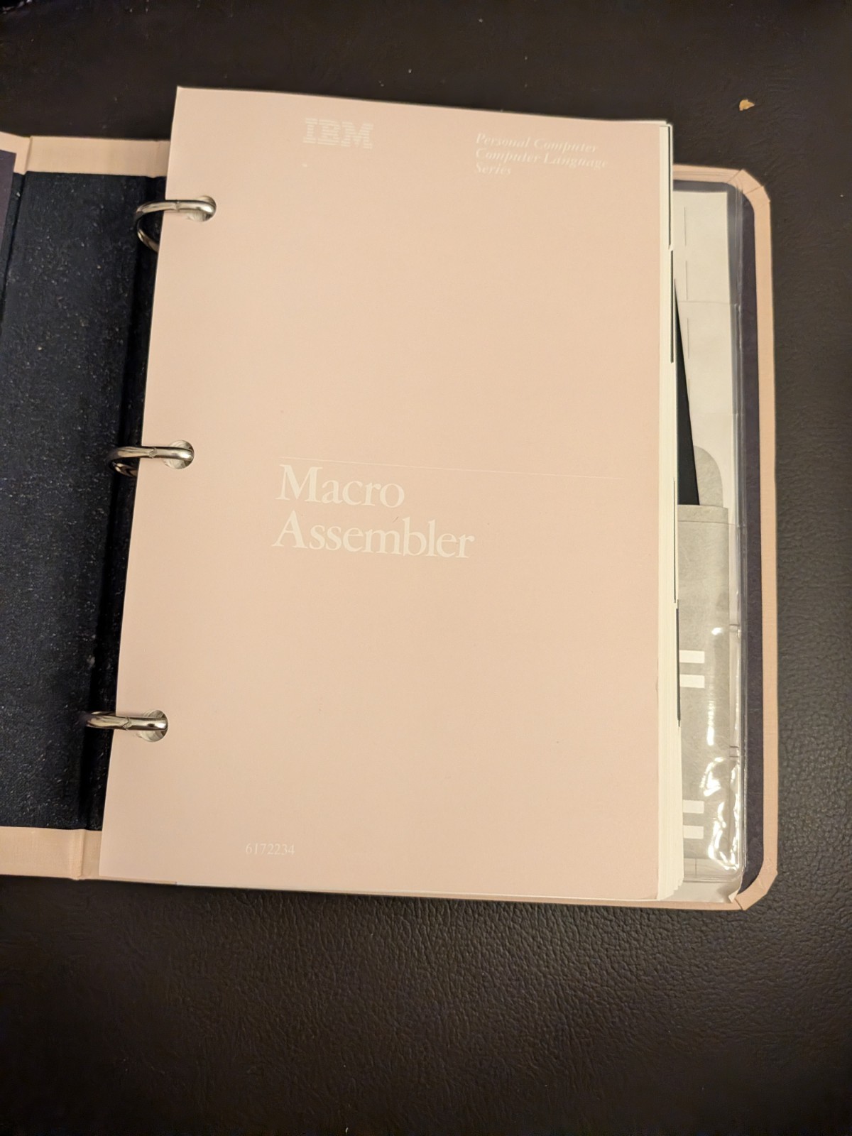 BM Macro Assembler Vrs 1.0 Includes Software + Binder