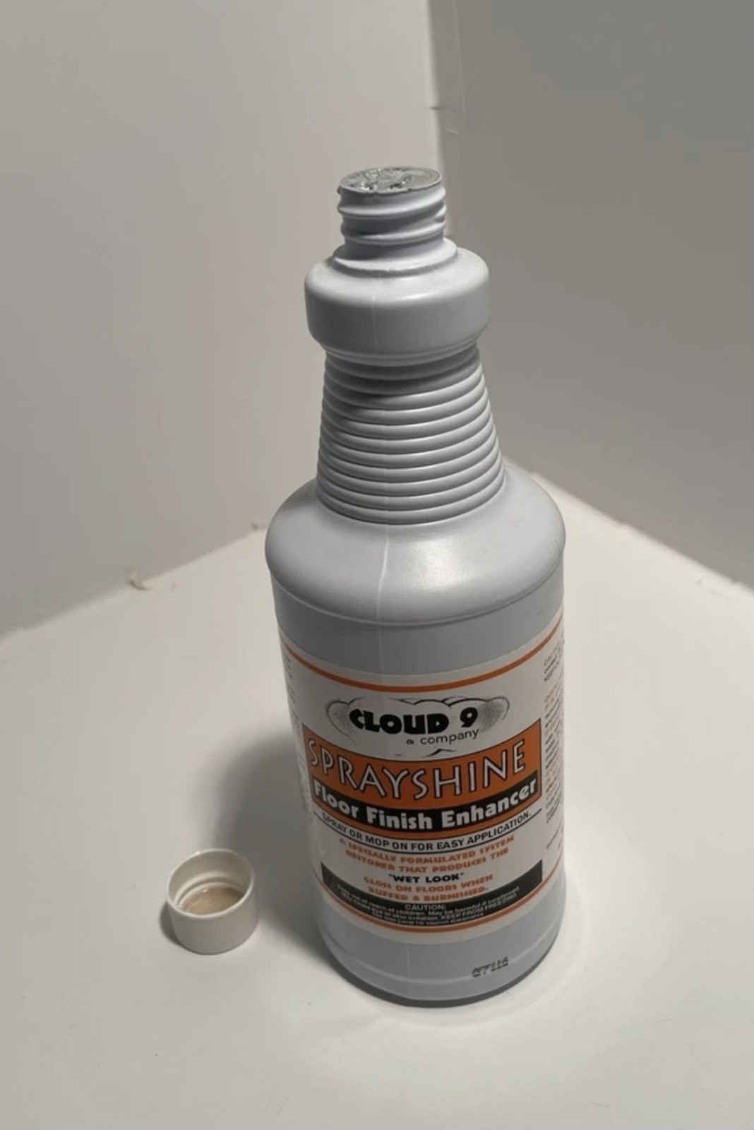 Cloud 9 Company Sprayshine Floor Finish Enhancer 1 Quart 32 FL OZ Made In USA
