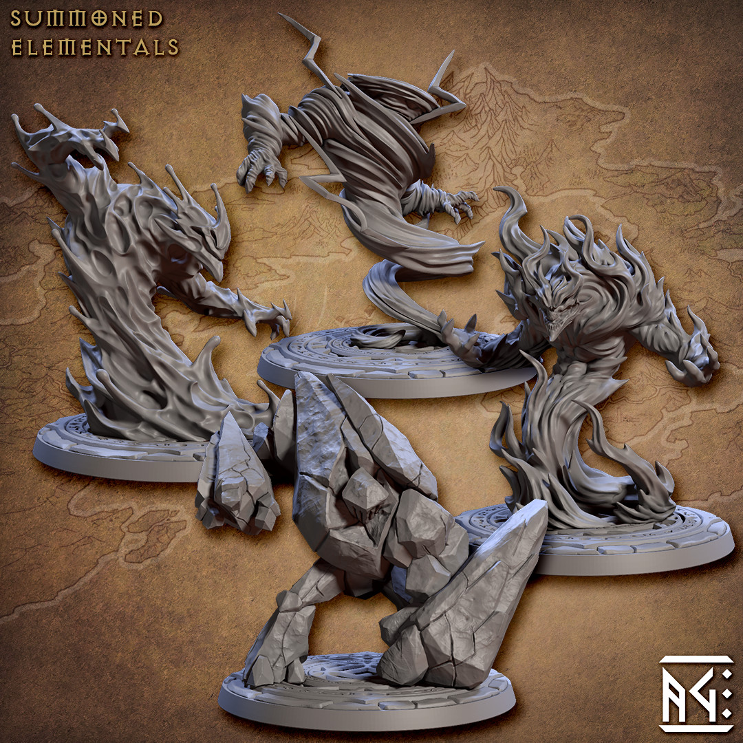Water Elemental  - Artisan Guild - Fantasy D&D Miniature