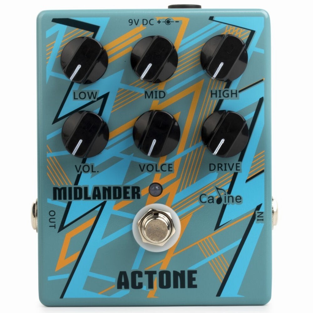 Caline CP-56 AC TONE Midlander Electric Guitar Overdrive Distortion Effect Pedal
