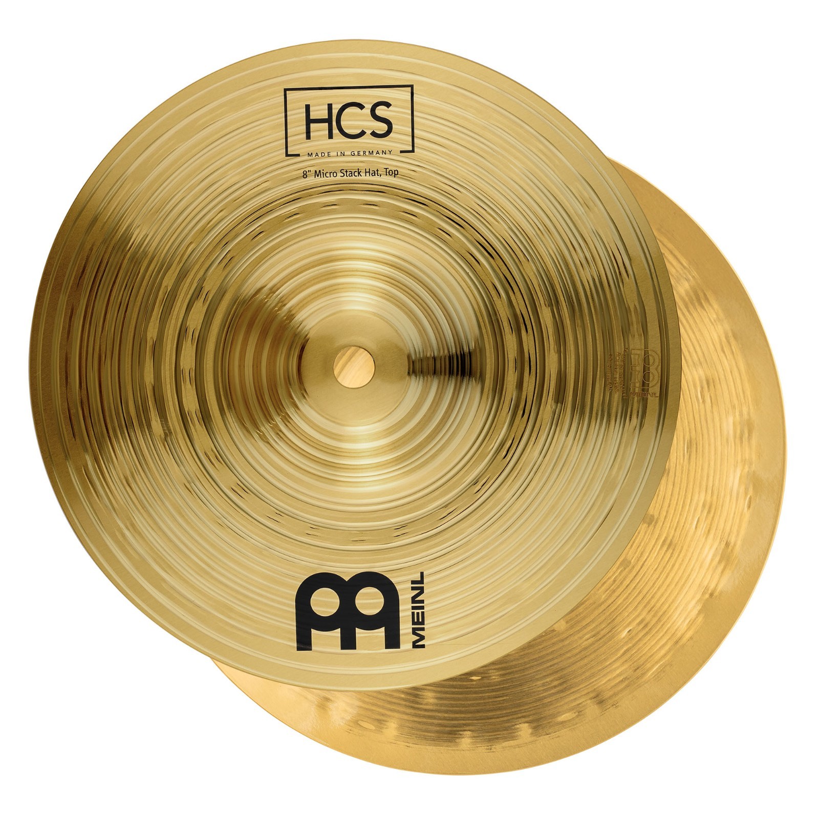 Meinl Cymbals HCS 8" Micro Stack Hats/New-Warranty/Model # HCS8H