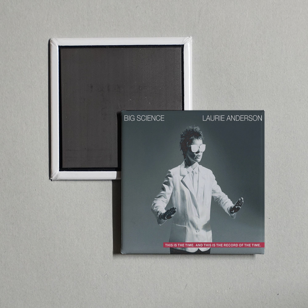 Laurie Anderson - Big Science Album Cover Locker Fridge Magnet