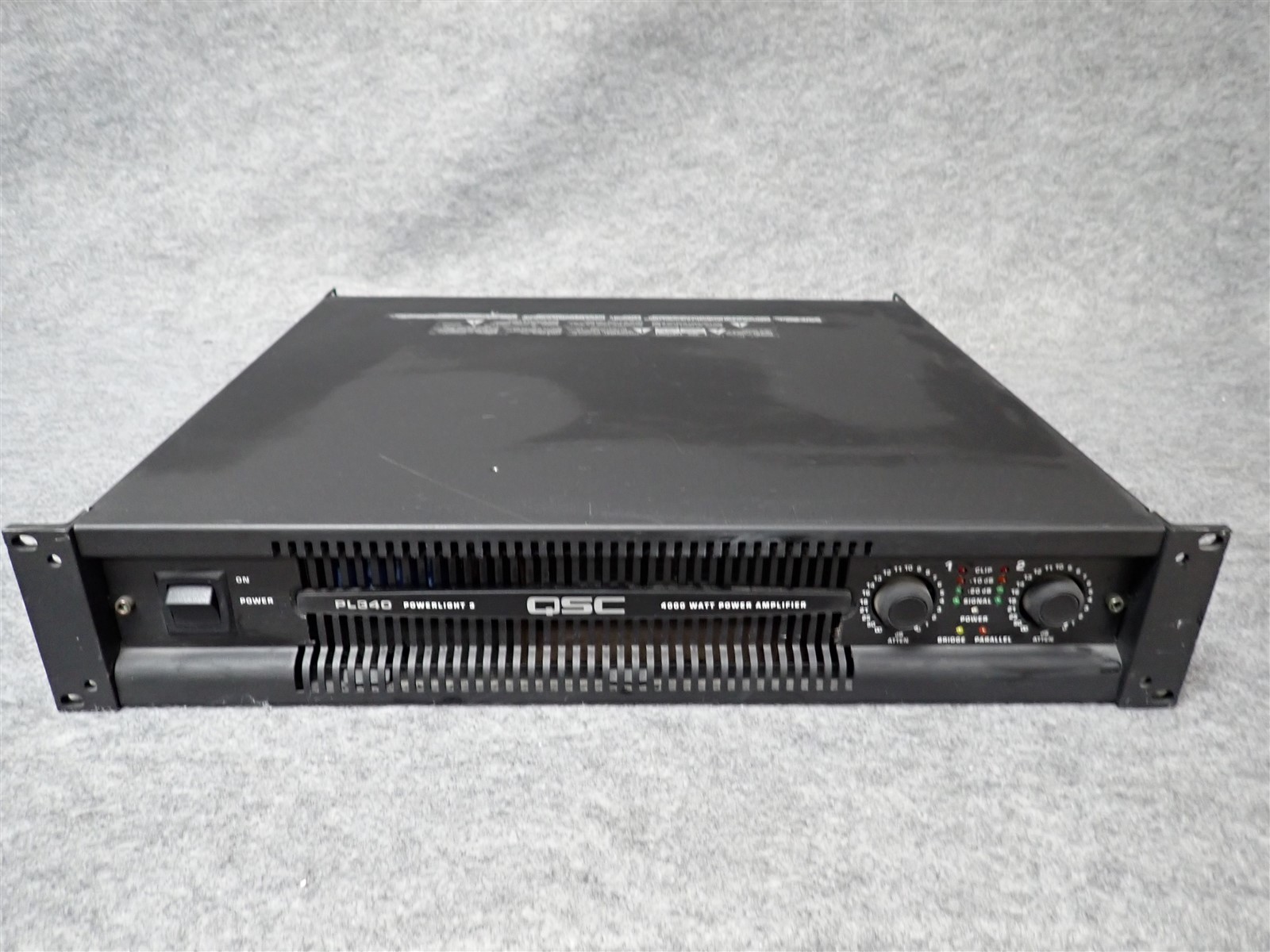 QSC PowerLight PL340 2 Channel Professional Power Amplifier 1350WPC (#16) (II6)