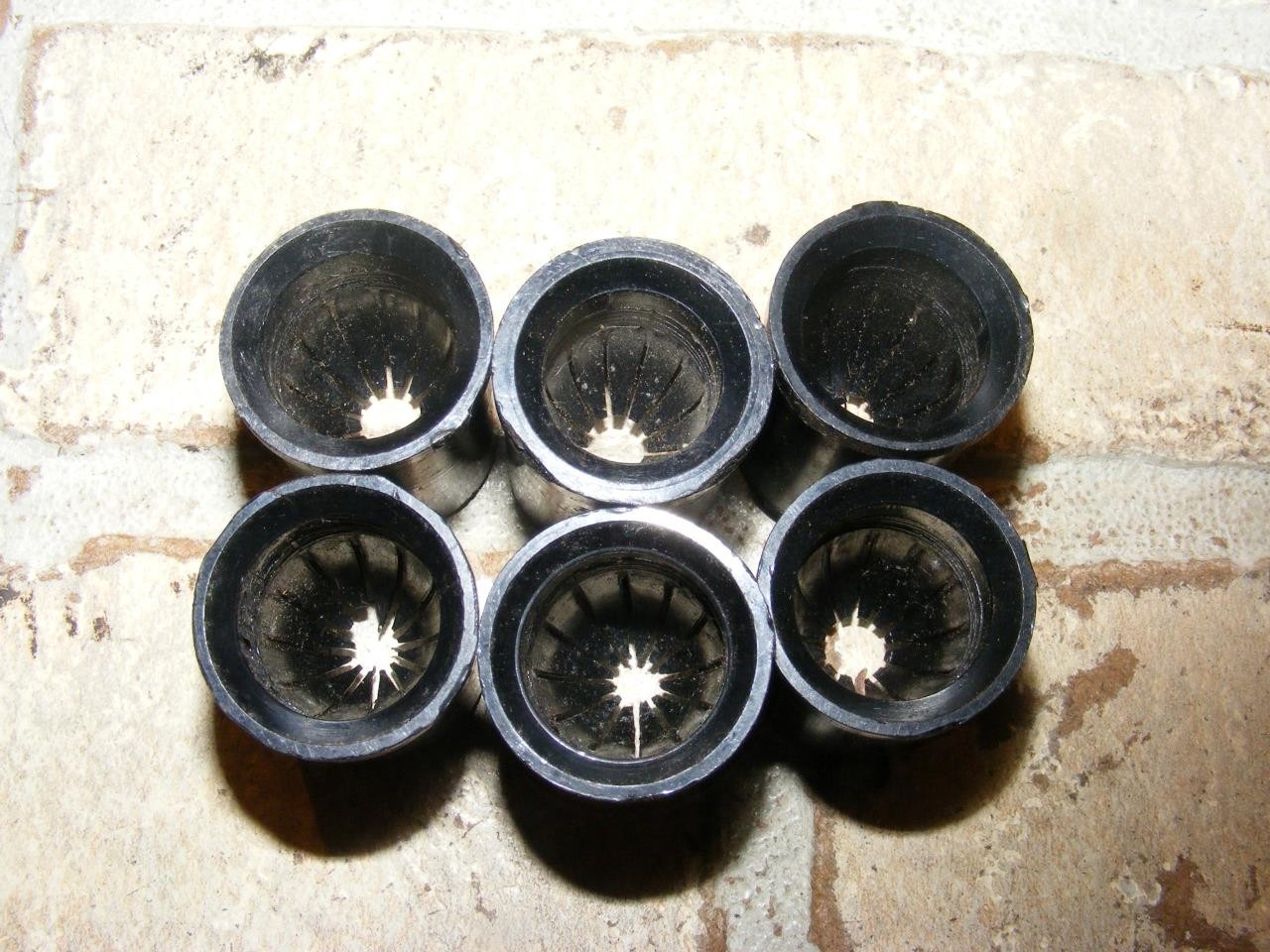 6  Plastic LEE SHOTGUN RELOADER 12 GAUGE WAD GUIDES FOR  Hand Loader Kits