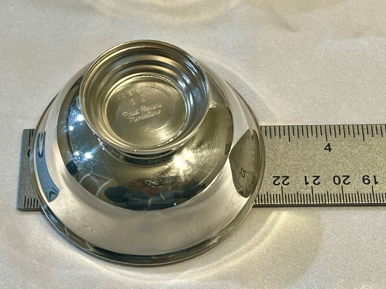 Reed & Barton Miniature Bowl And Jug Silverplate