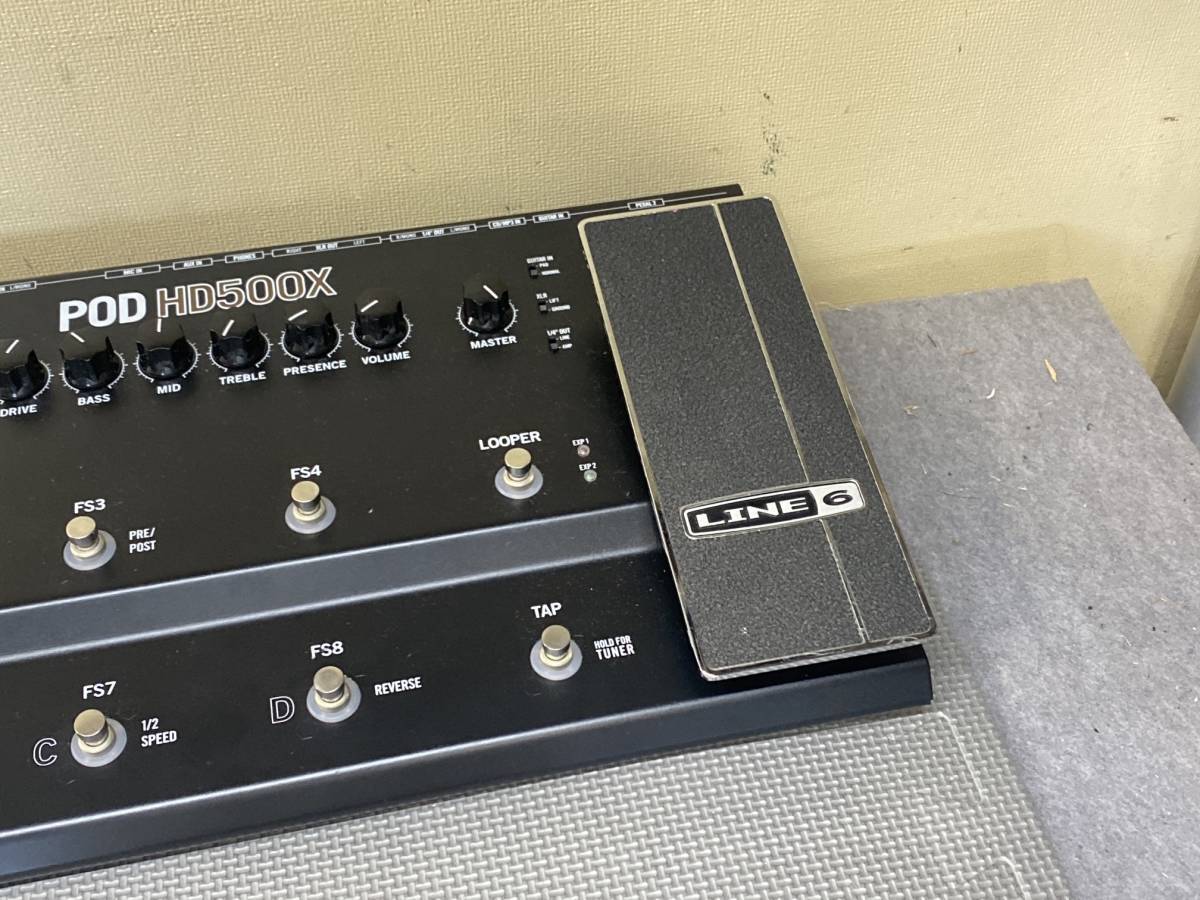 Line6 POD HD500X Multi-Effects Guitar Used Pedal