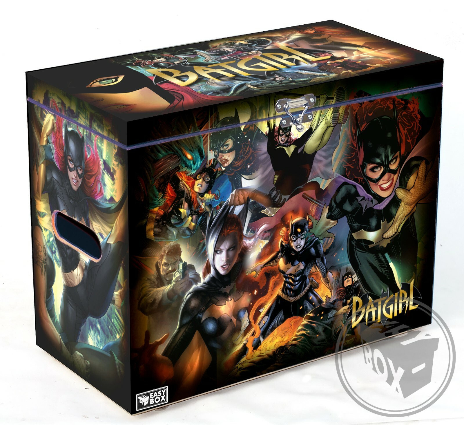 Batgirl (Barbara Gordon) - Large Comic Book Hard Storage Box Chest MDF