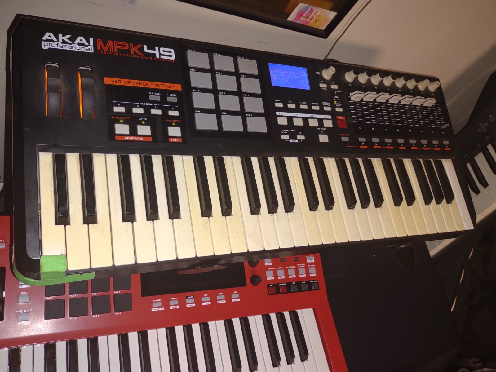 Akai MPK49 Professional USB/MIDI Performance Keyboard Hyper Extended Key