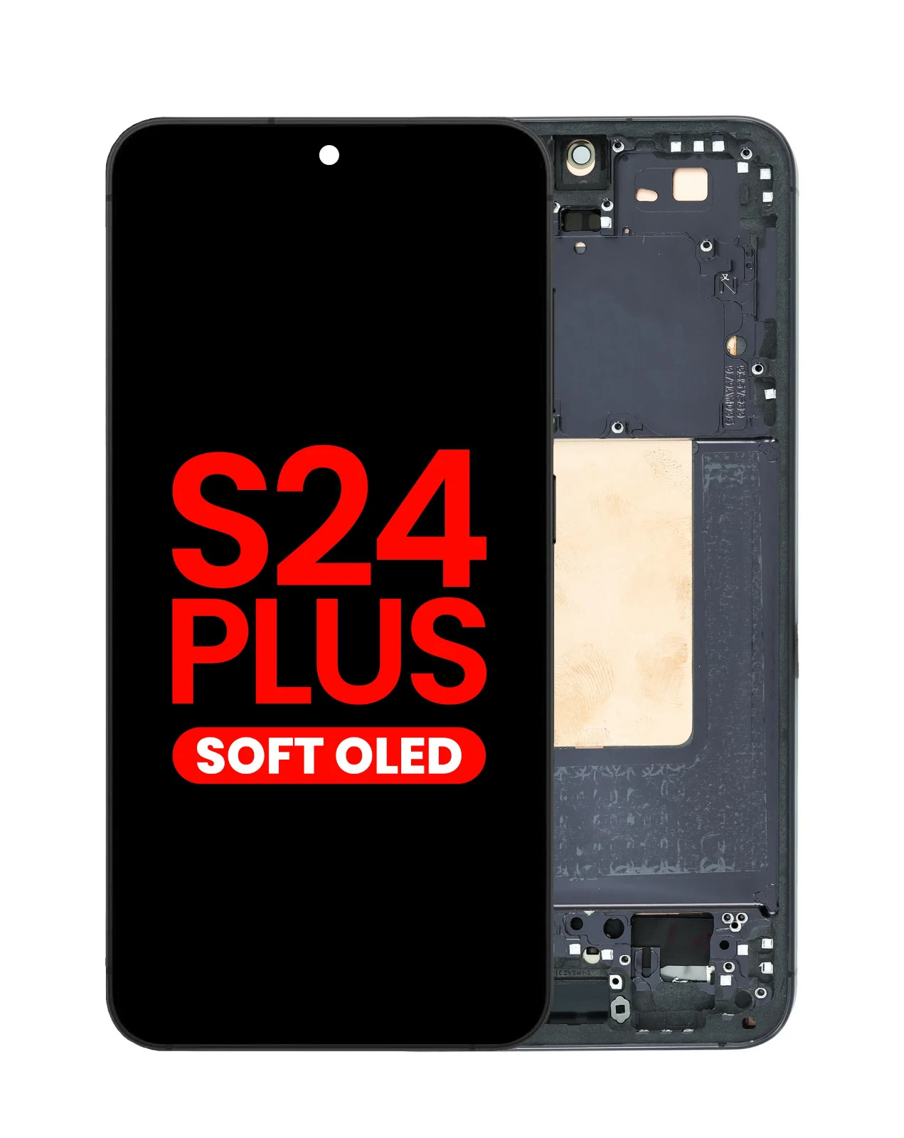 Soft OLED for Samsung Galaxy S24 Plus Display Touchscreen + Fingerprint +Frame
