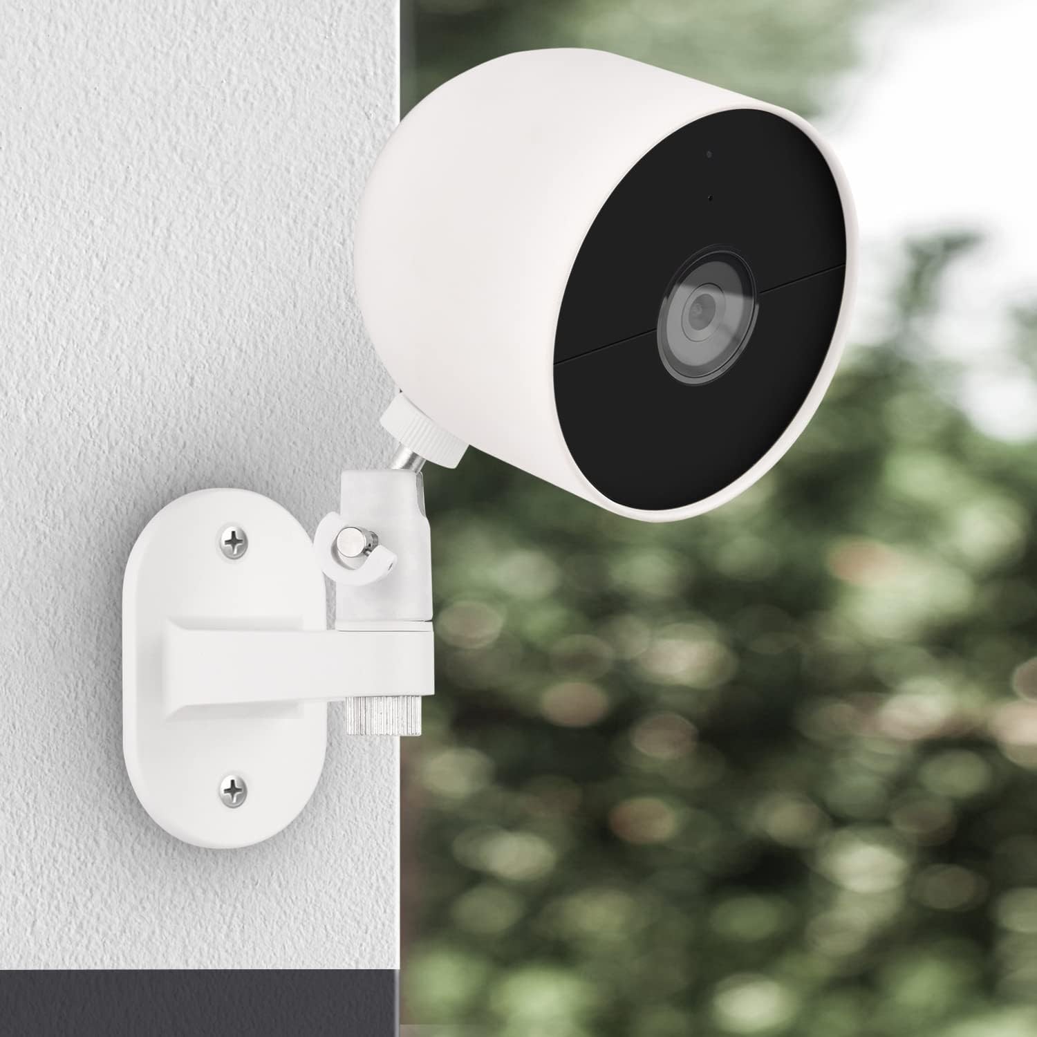 2Pack Adjustable Security Wall Mount Bracket for Nest Cam Outdoor or Indoor, Ba