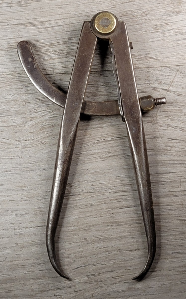 Forged Wing Outside Calipers P. Lcwentraut Newark N.J 1869-1918 For Repair
