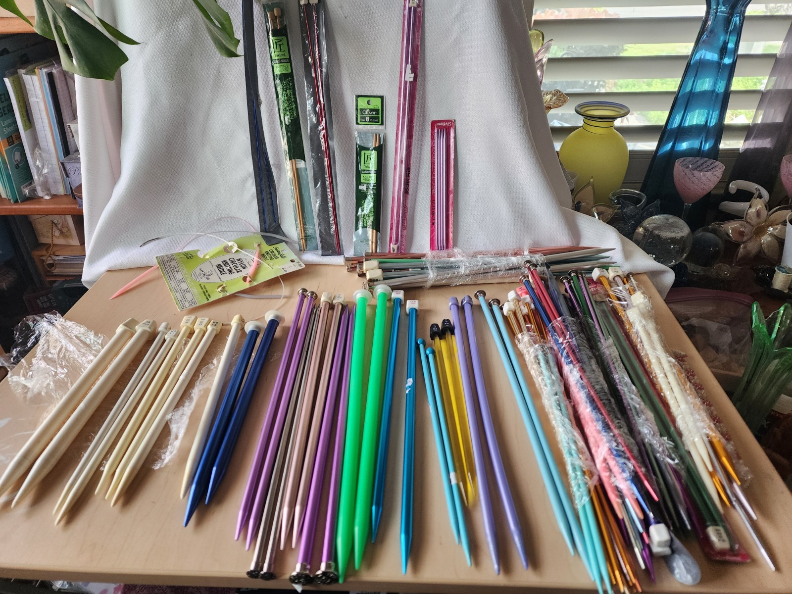 Lot Of Knitting Needles