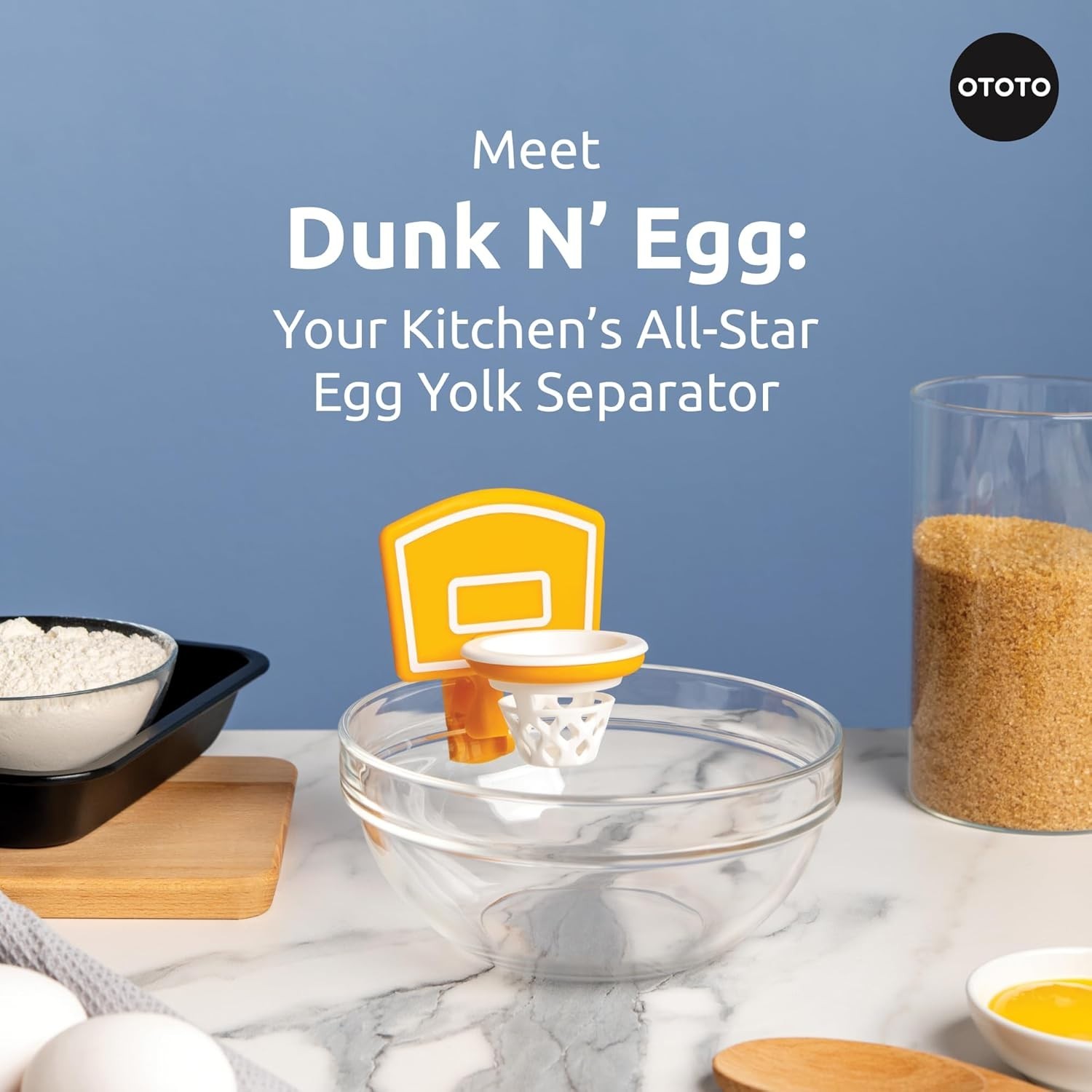 Fun Egg Yolk Separator, Unique Kitchen Gadgets, Kitchen Accessories
