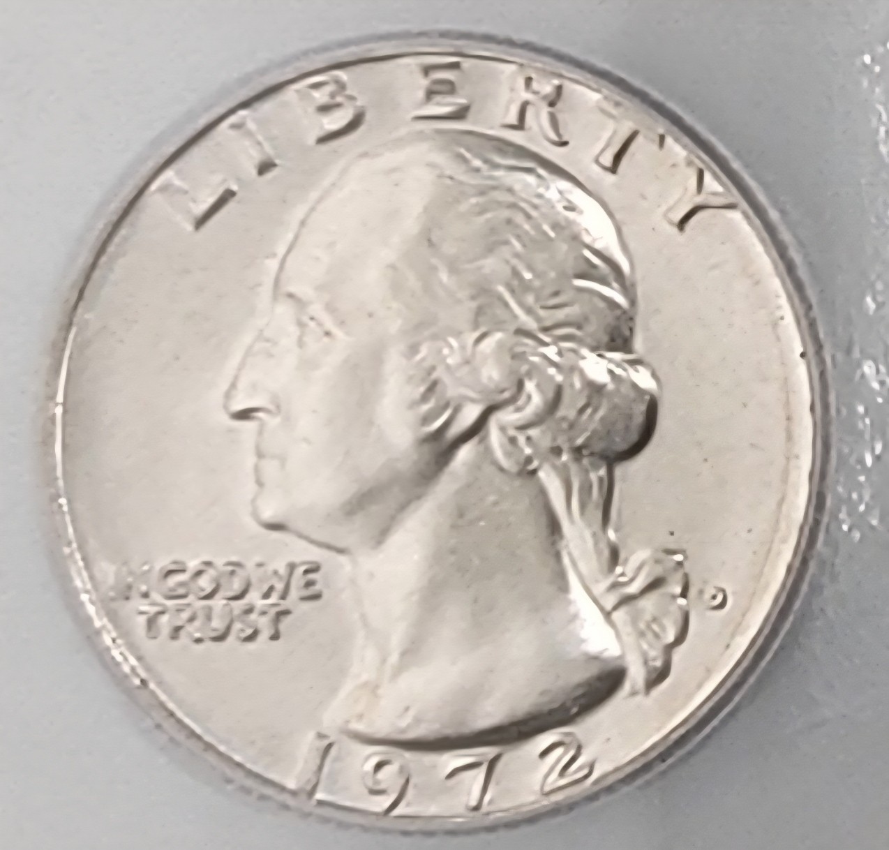 1972-D WASHINGTON QUARTER - MS67 - HIGH-QUALITY CONDITION-EXCELLENT DETAIL - ICG
