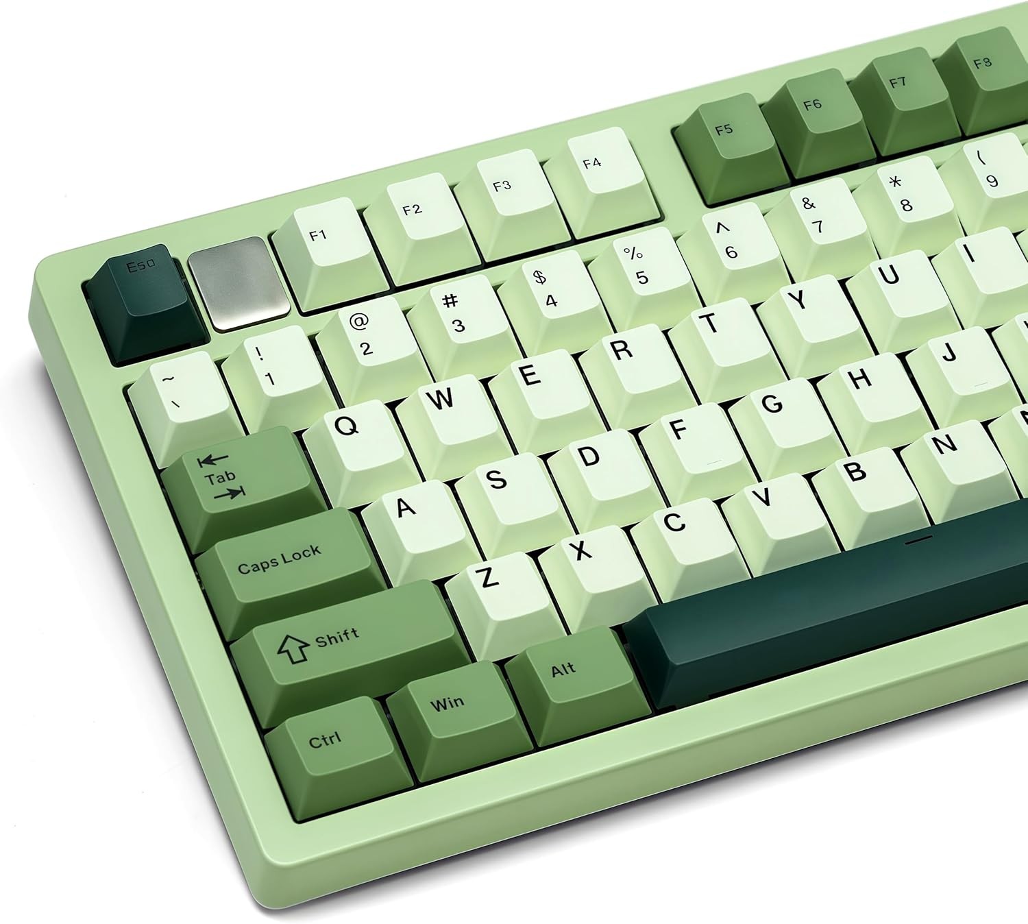 dagaladoo Double Shot PBT keycaps, Cherry Profile Green (Cherry Profile)