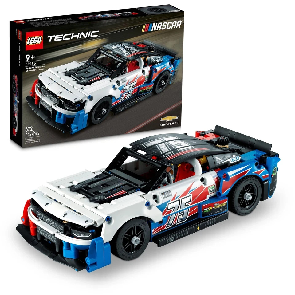 NEW LEGO Technic NASCAR 42153 Next Gen Chevrolet Camaro ZL1 Model Car Racing Kit