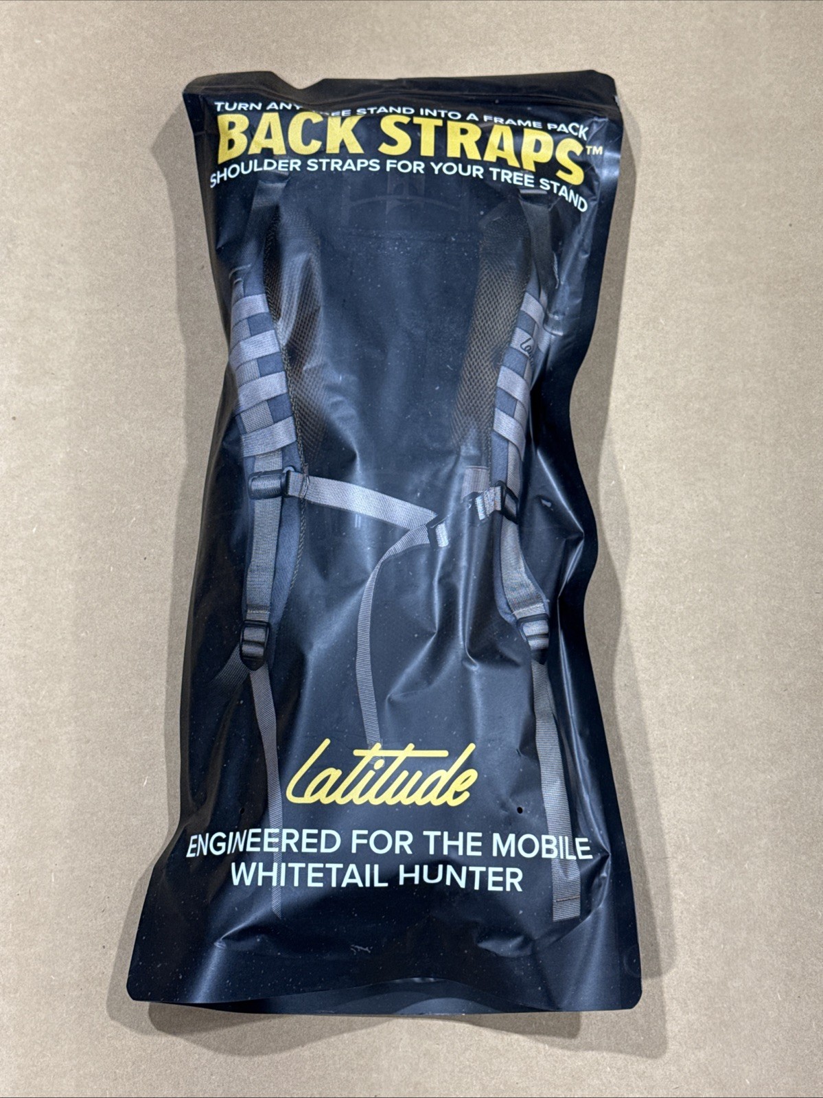 Latitude Back Shoulder Straps Gen 2.0 Gray New