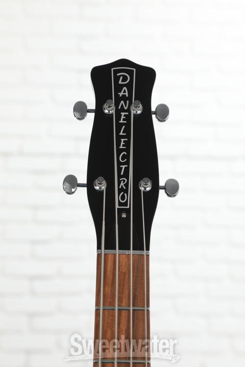Danelectro '59DC Short Scale Bass - Black Metalflake