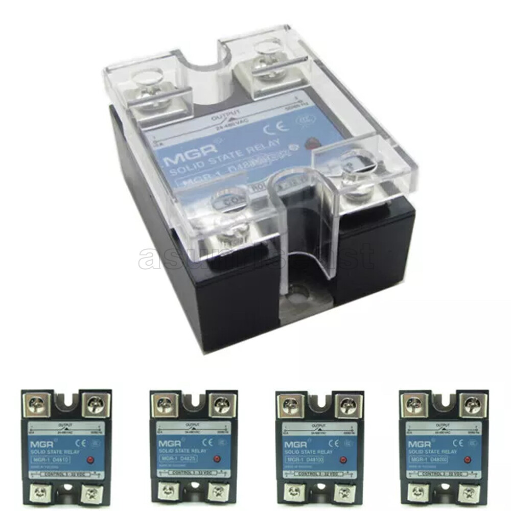 SSR DC to AC Solid State Relay DC3-32V in Control AC24-480V out 10A-150A MGR-1