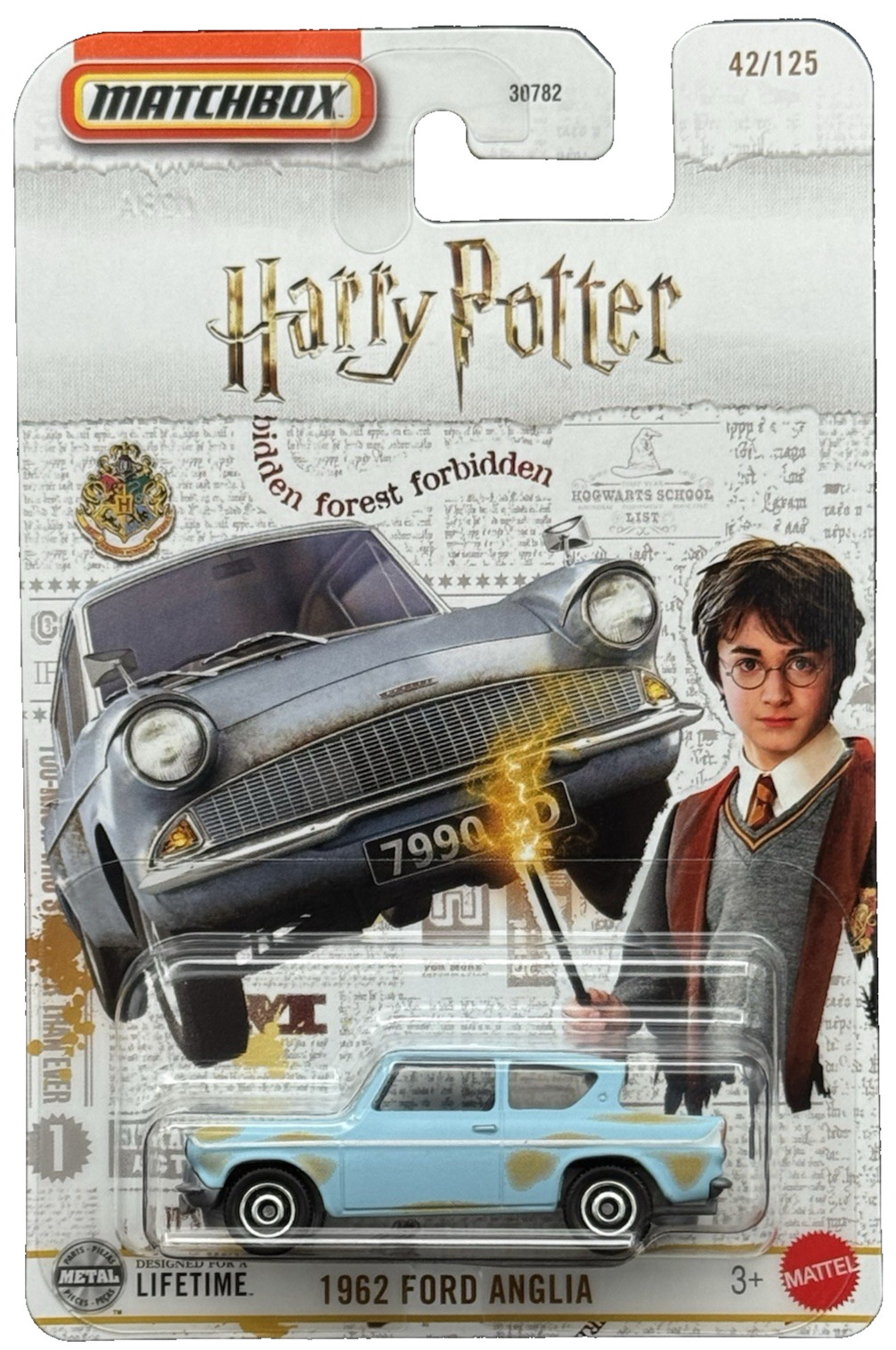 Matchbox 2025 MBX Team Ford 1962 Ford Anglia “Harry Potter”