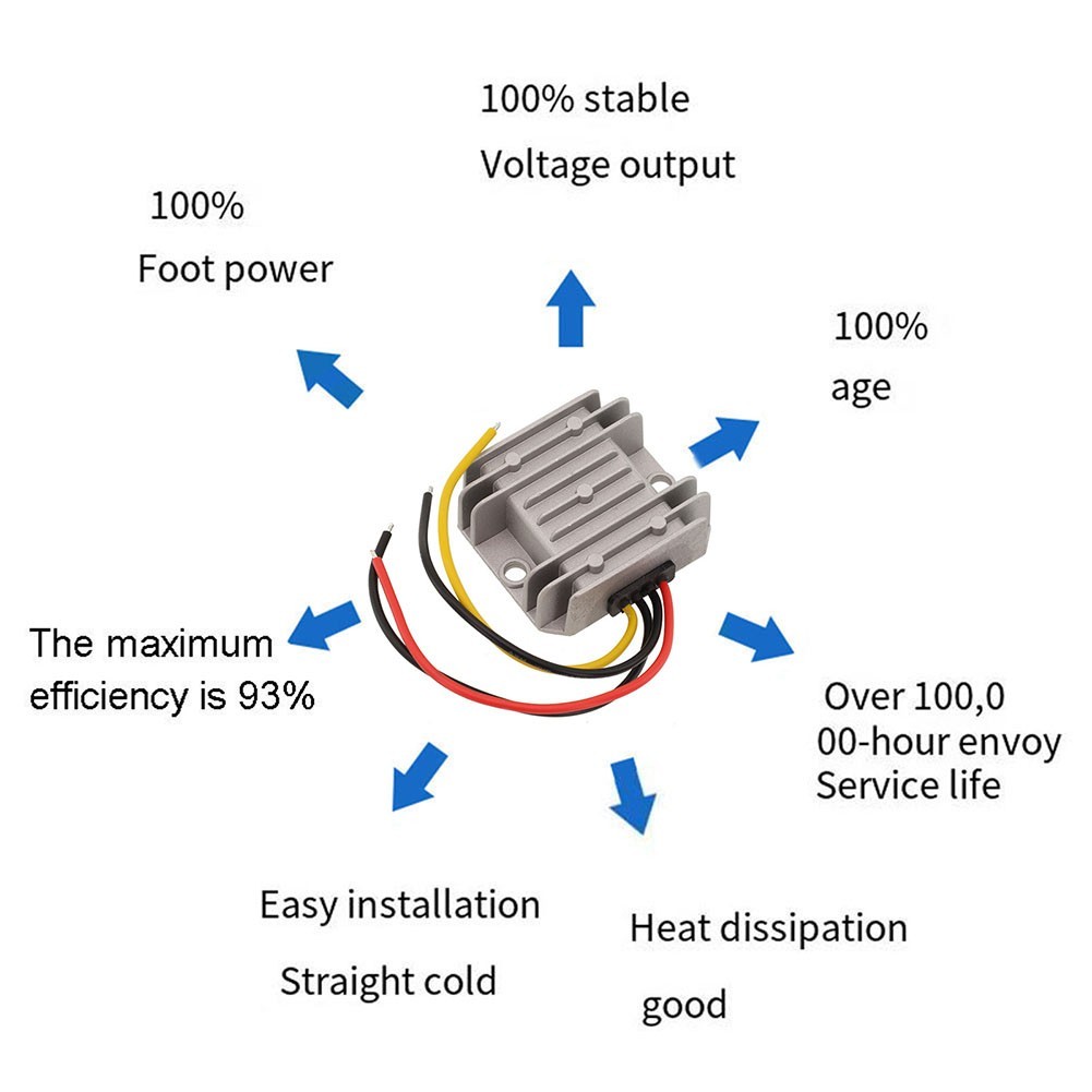 DC Voltage Converter with Overload Protection Suitable for Various Uses