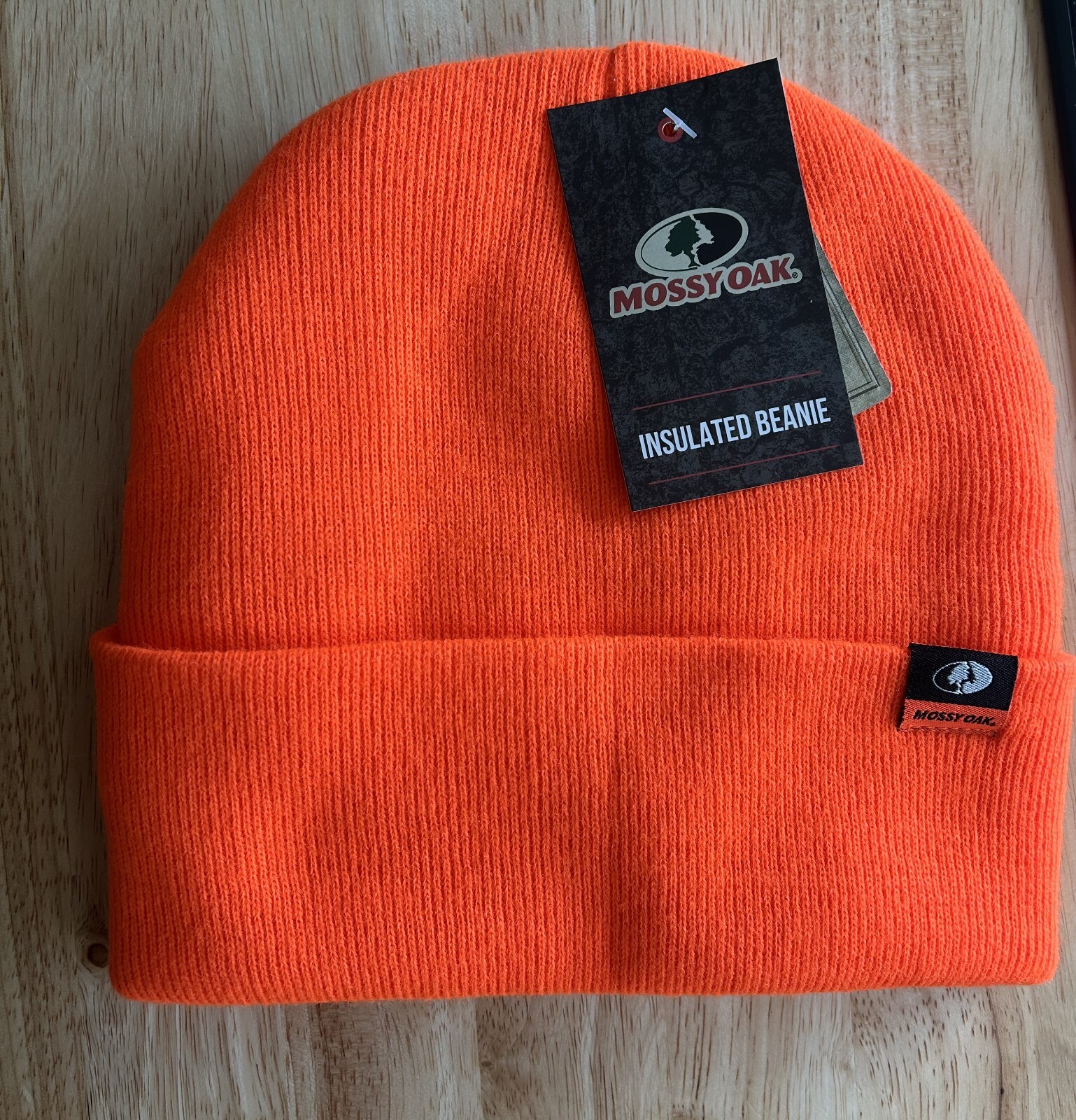 Insulated Beanie Blaze Orange Mossy Oak® Adult Unisex New with Tags!