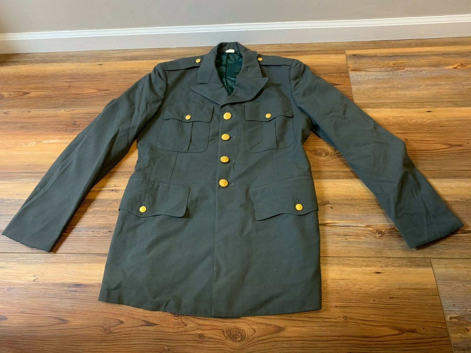 Military ISSUED VIETNAM ARMY dress COAT BLAZER 8405-965-1615  38R