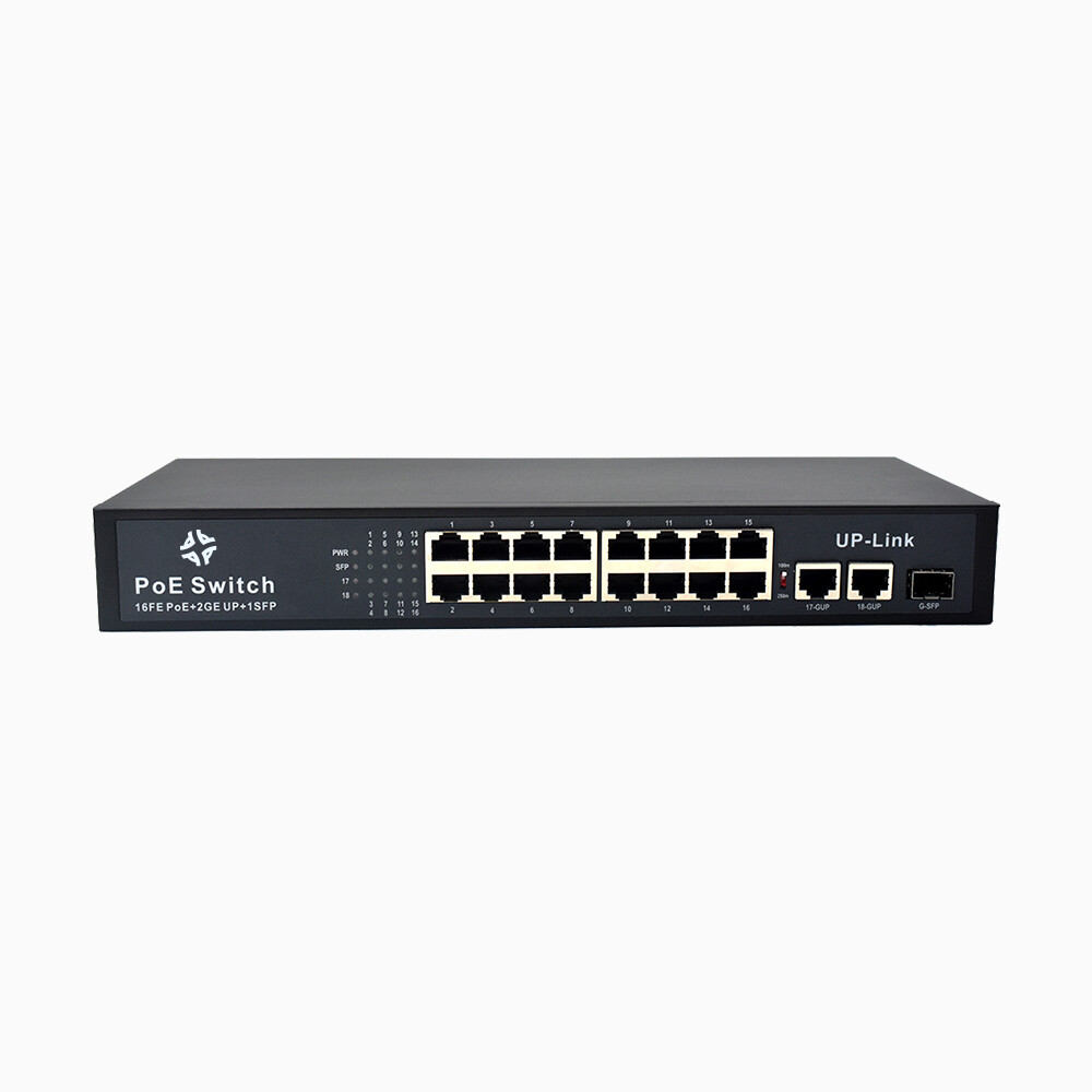 ANNKE 8-Port 16-Port Gigabit Ethernet PoE Switch IP Network for NVR IP Camera