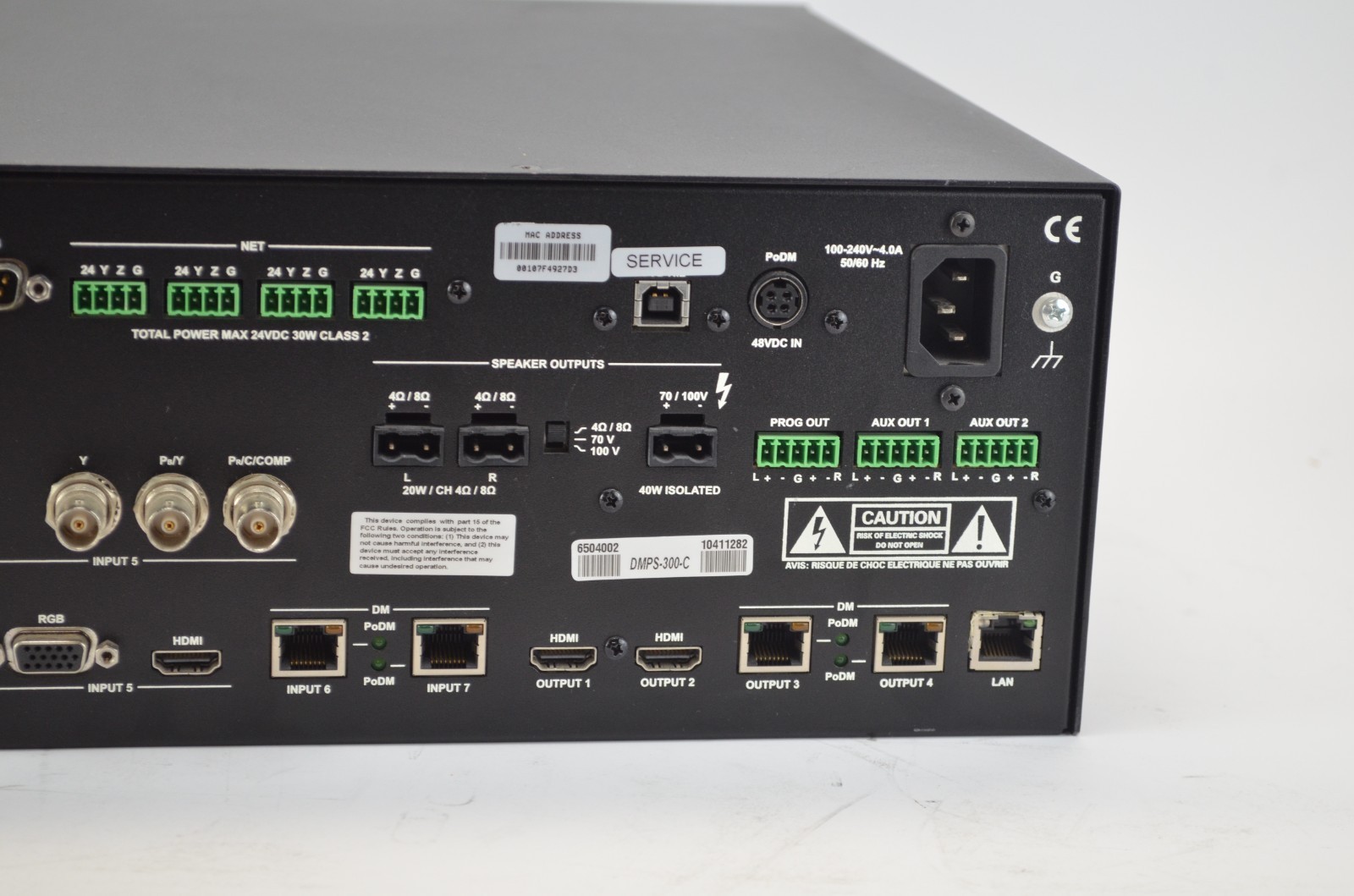 Crestron DMPS3-300-C 3-Series DigitalMedia Presentation System
