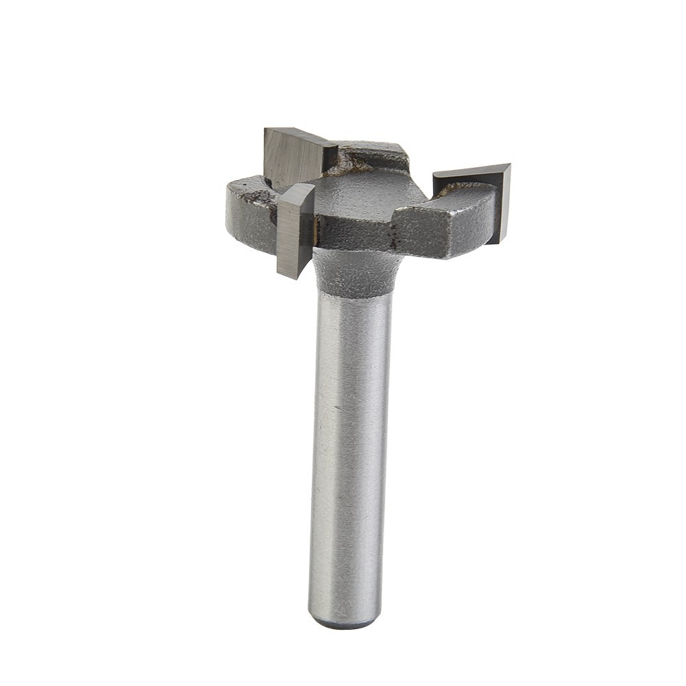 Router Bit 1/4 Inch Shank Milling cutter Silver Spoilboard Woodworking