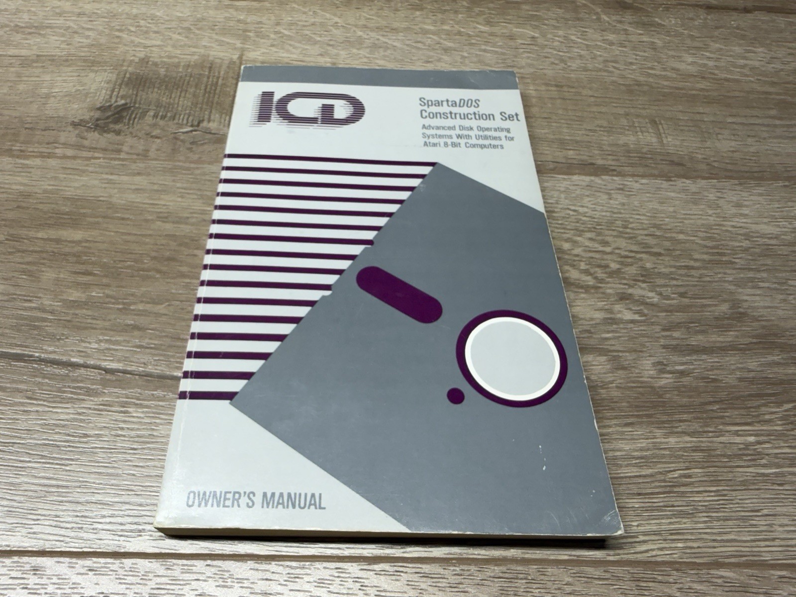 ICD SpartaDOS Construction Set Owner's Manual for Atari 8-bit Computers 1985