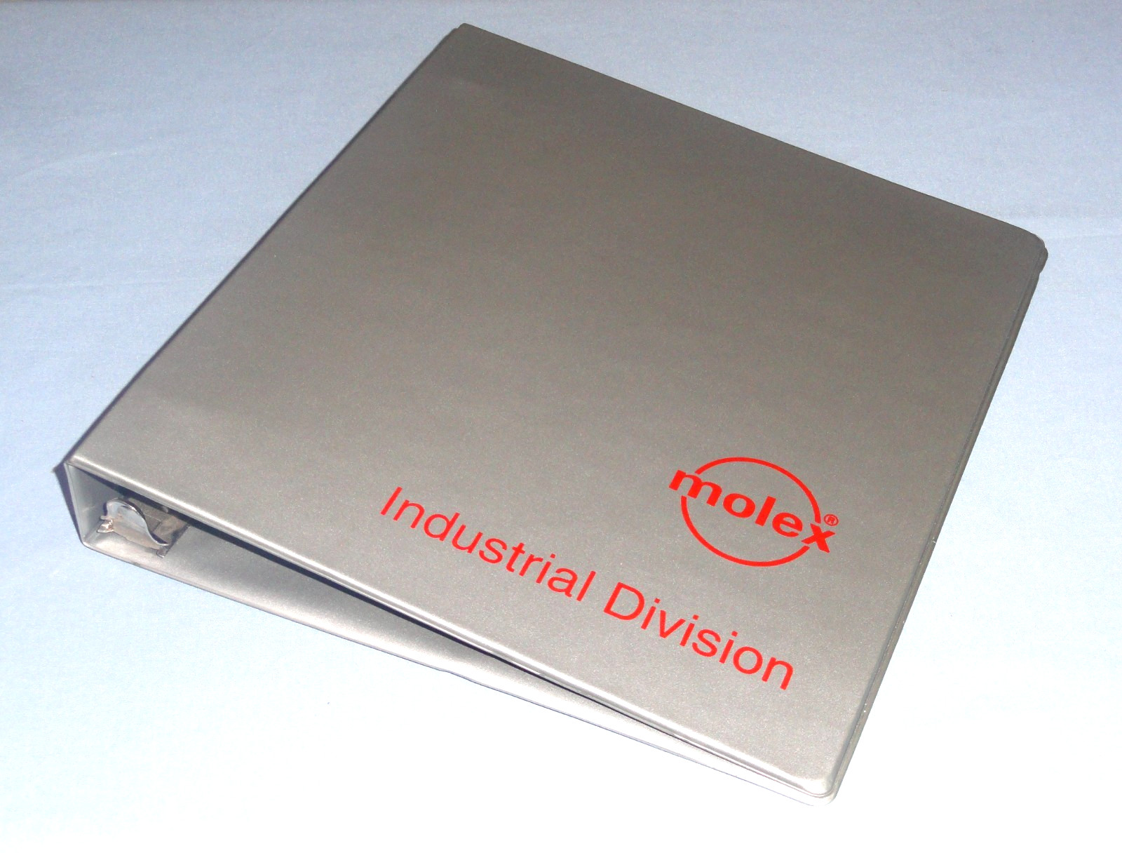 Vintage Molex Electronics Industrial Division 3 Ring Binder Notebook