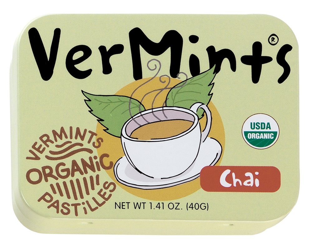 VerMints Organic Chai Pastilles, 1.41 Ounce
