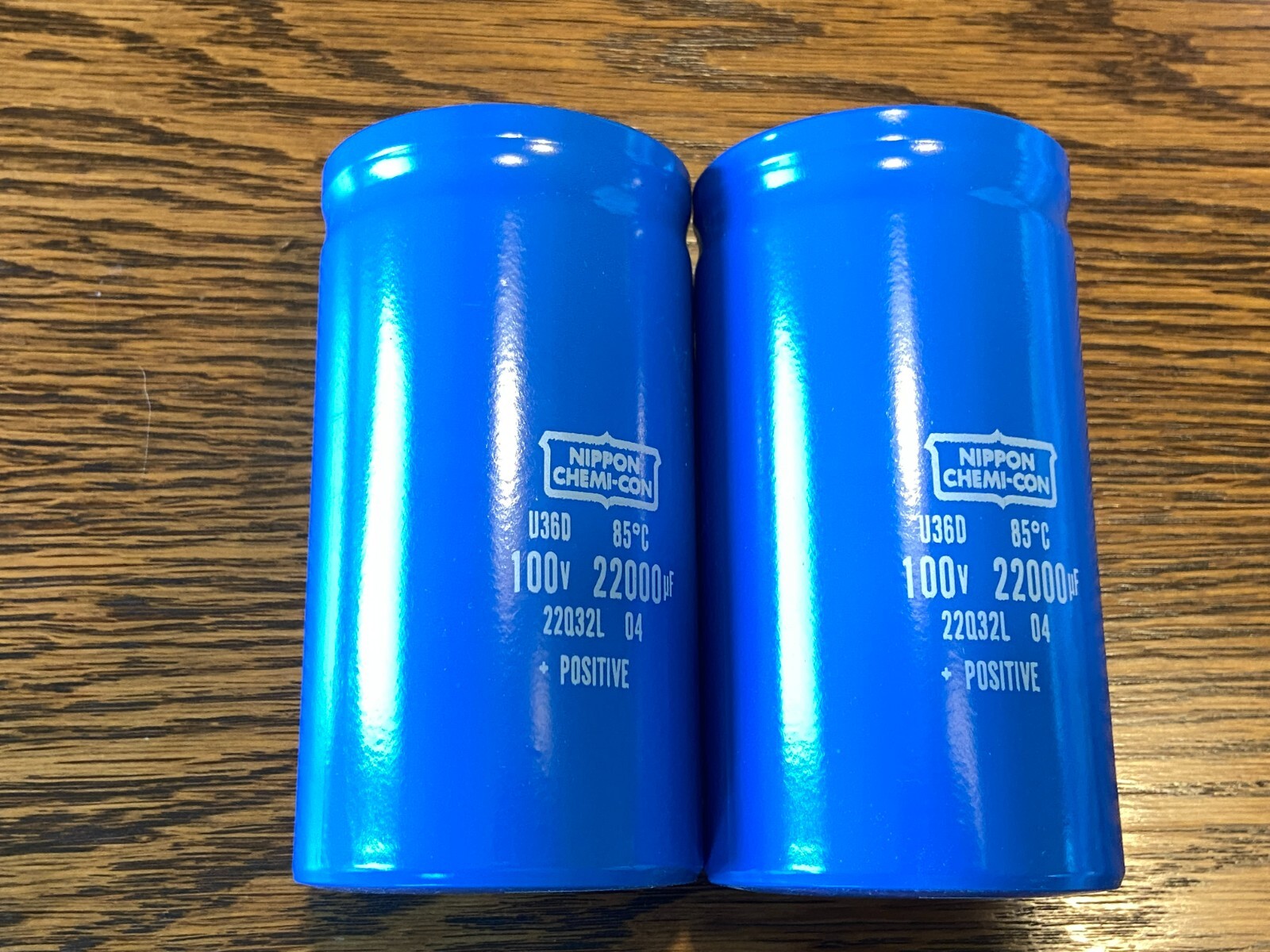 2 New 22000 uf 100v Chemi-Con Capacitors Pioneer SX-1050 Main Filter EXACT FIT