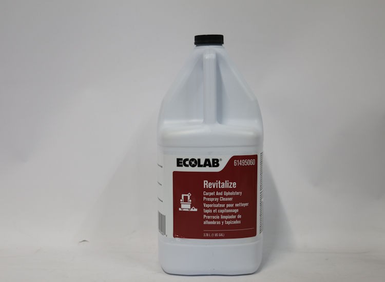Ecolab 61495060 1 Gal. Revitalize Carpet/Upholstery Cleaner Pre-Spray, QTY: 4